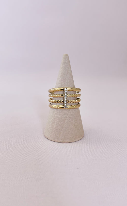 Bague strass