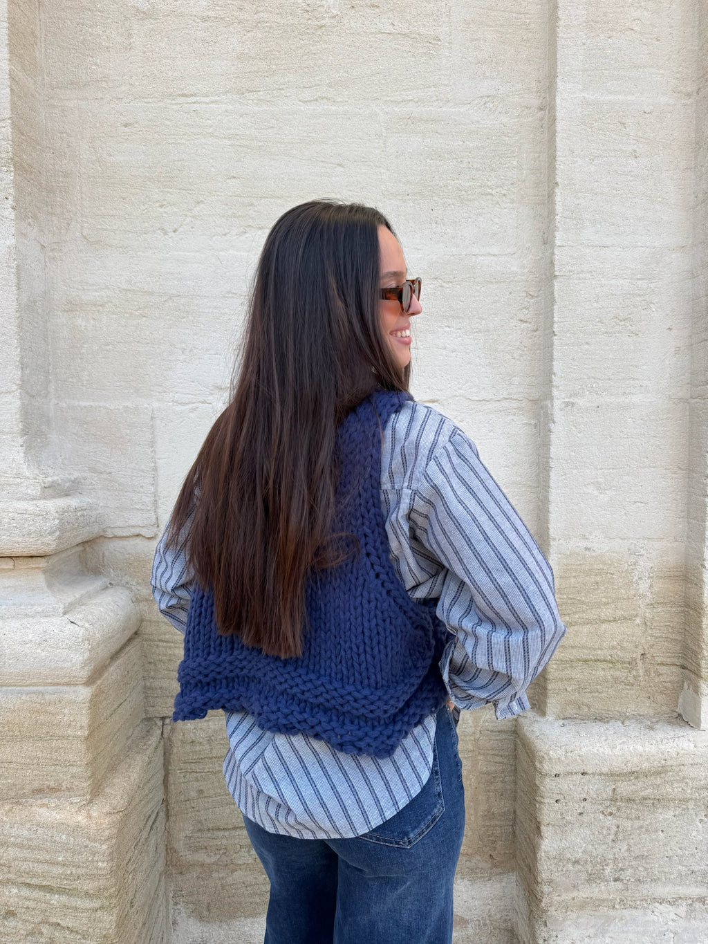 Pull sans manches