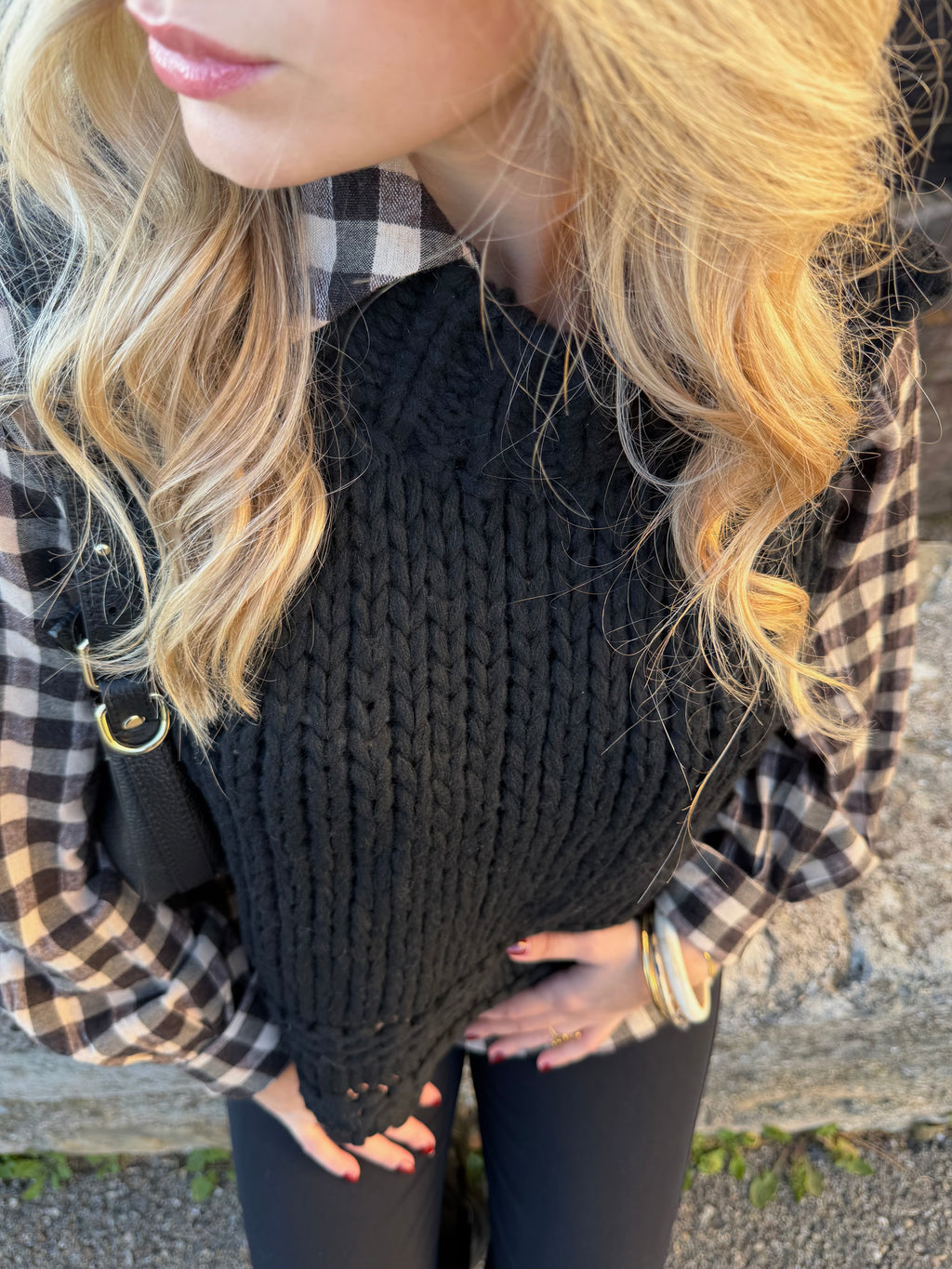 Pull sans manches