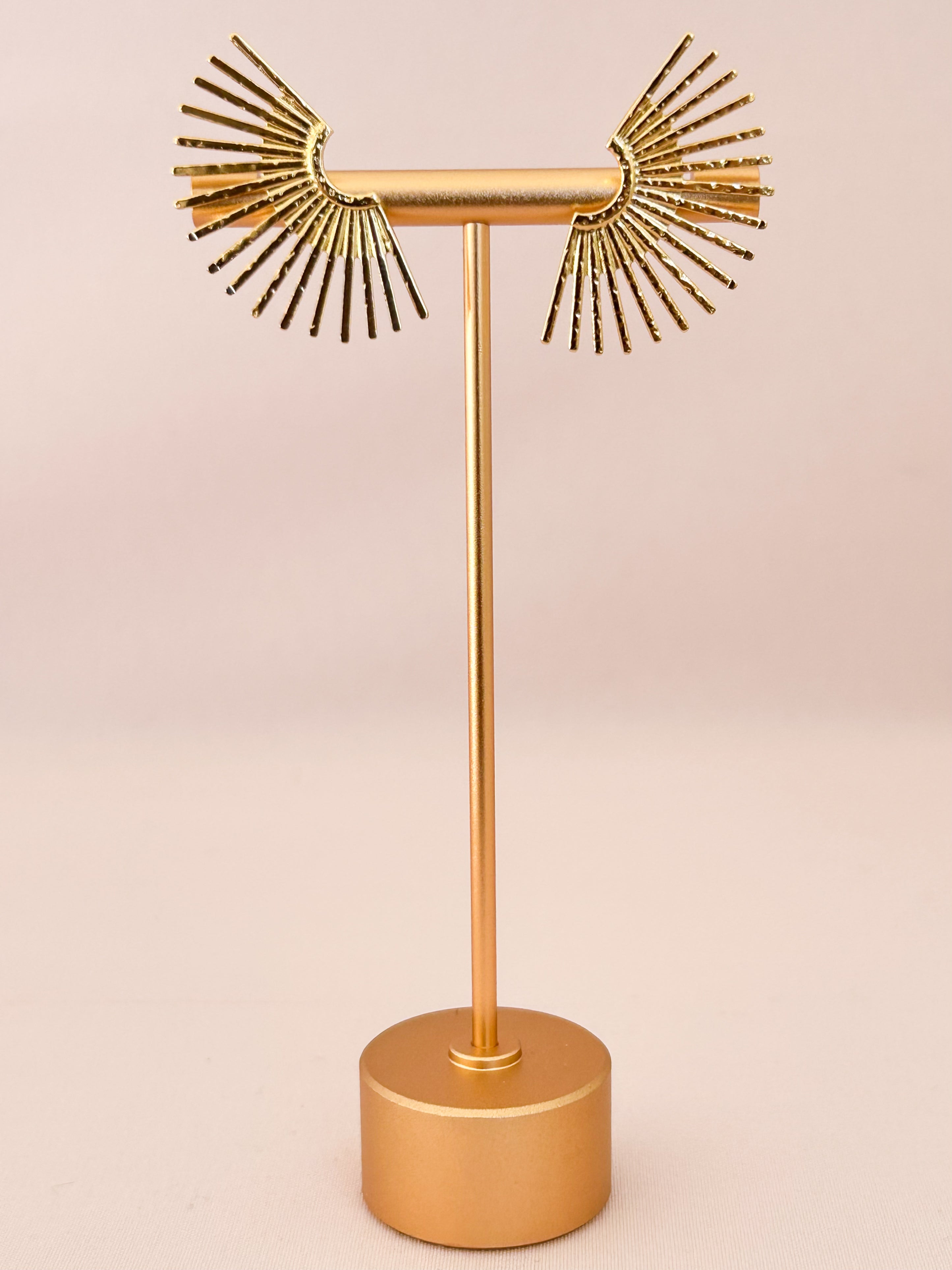 Boucles d'oreilles soleil