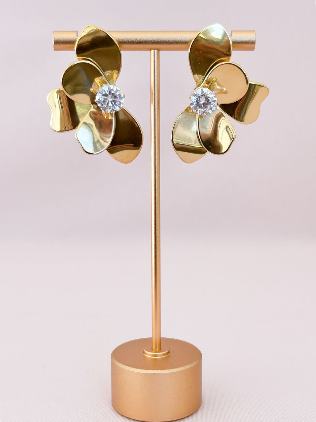 Boucles d'oreilles fleur