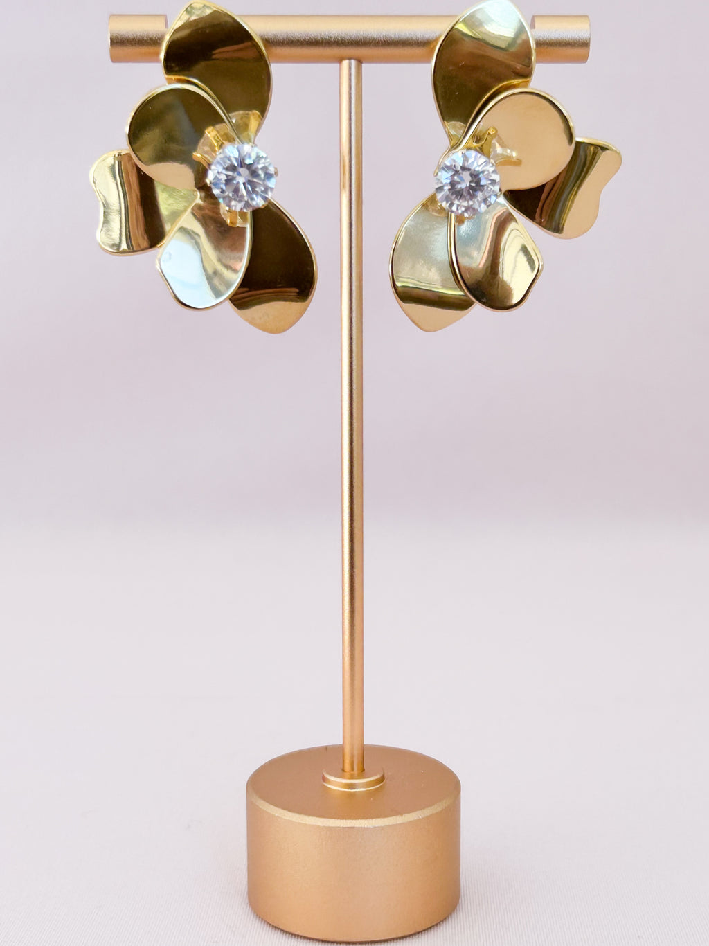 Boucles d'oreilles fleur