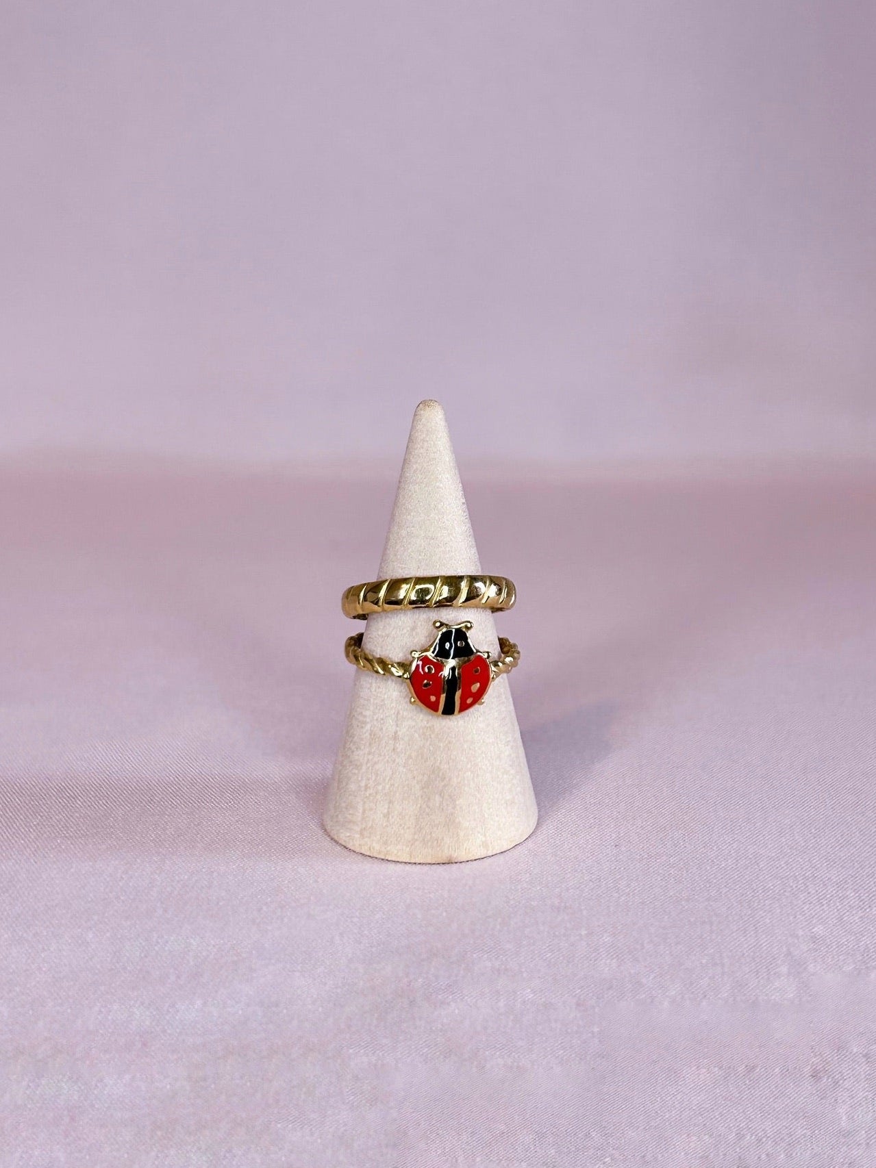 Bague  coccinelle