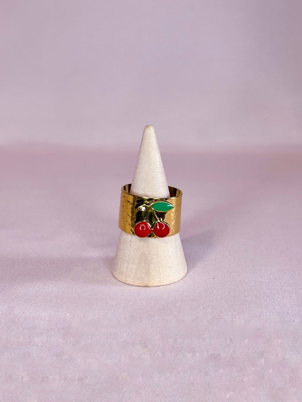 Bague  cerise