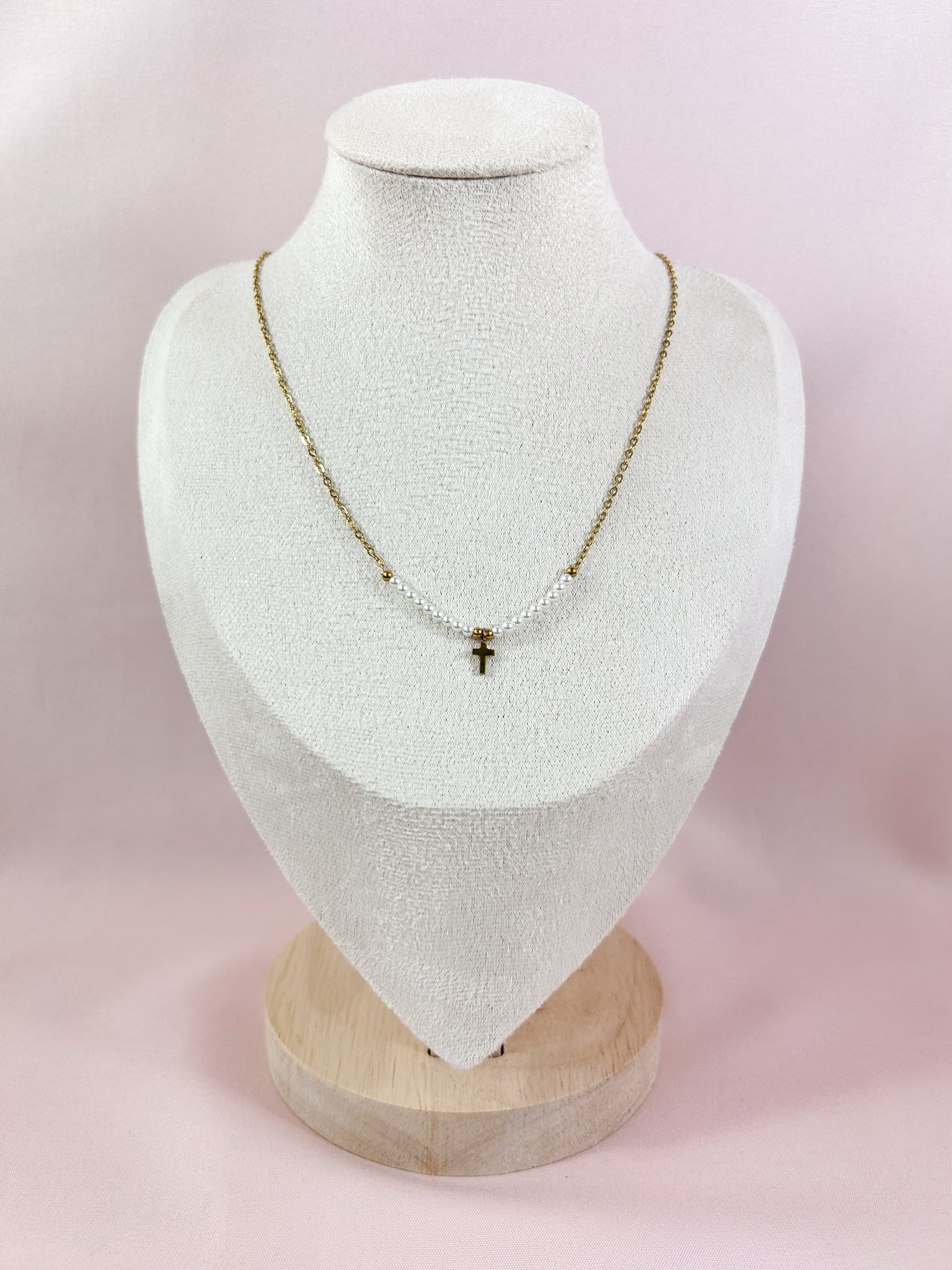 Collier croix