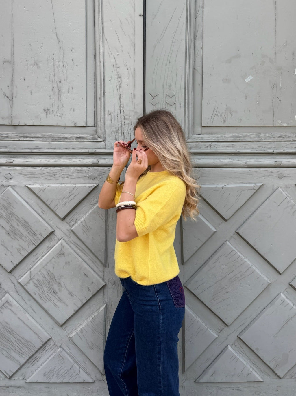 Pull manches courtes