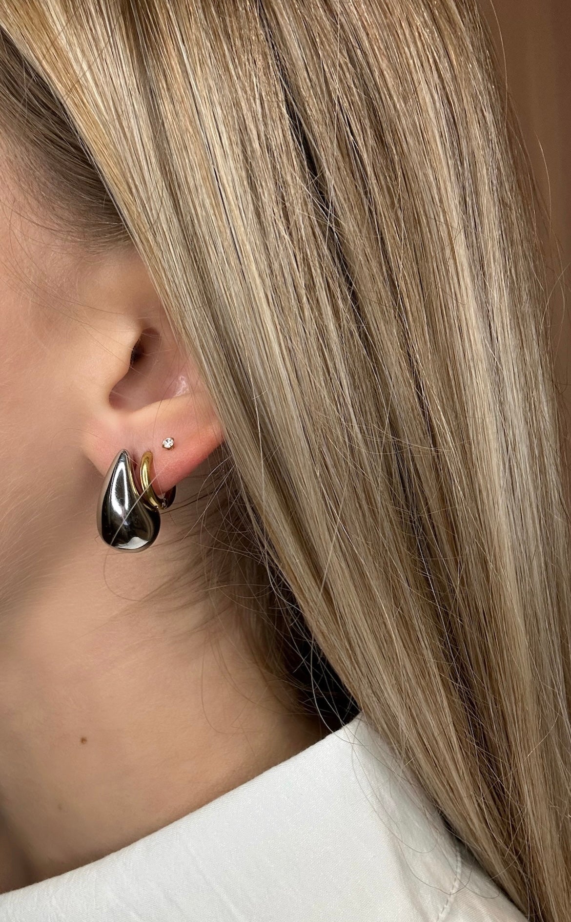 Boucles d'oreilles gouttes