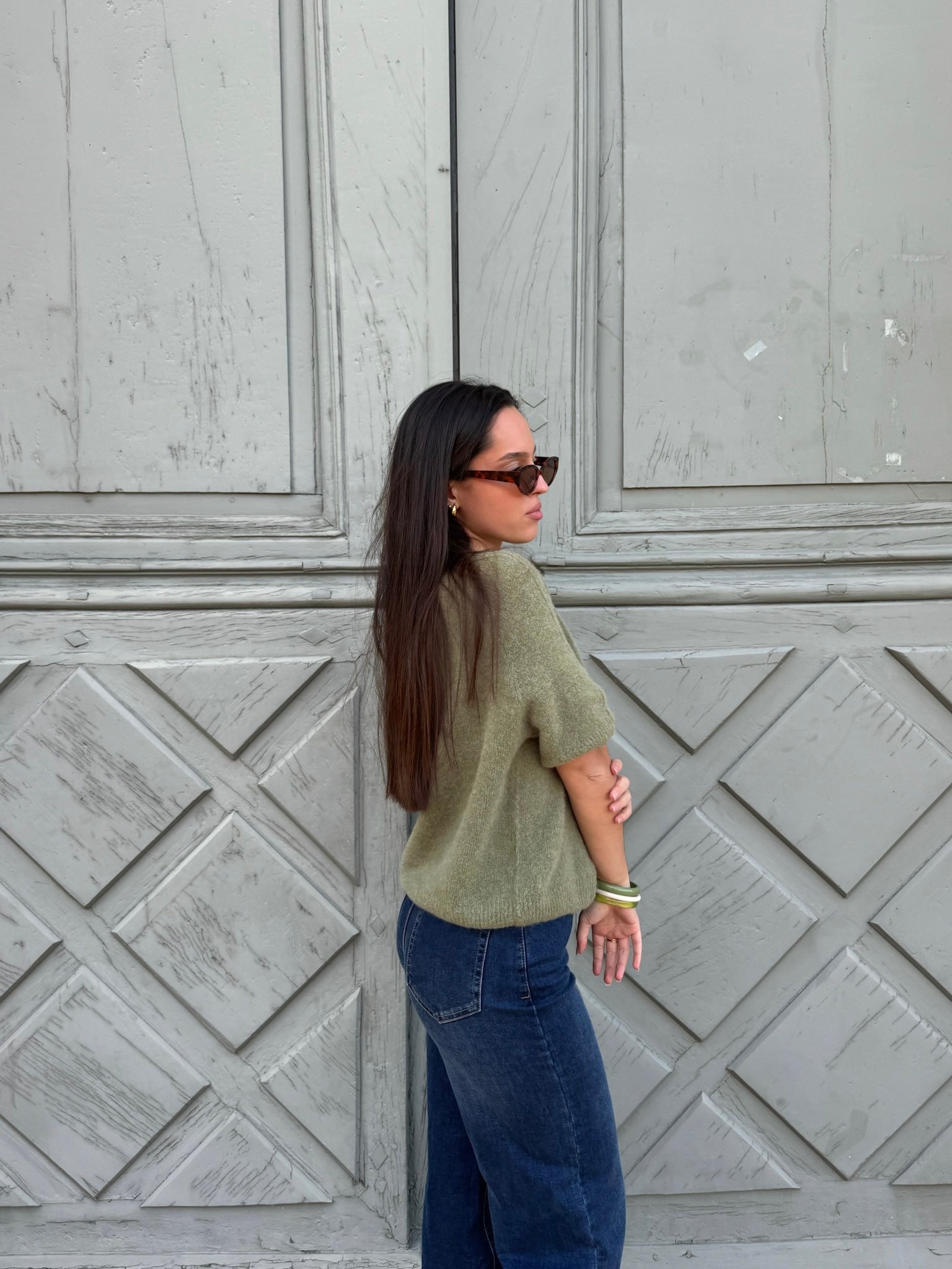 Pull manches courtes