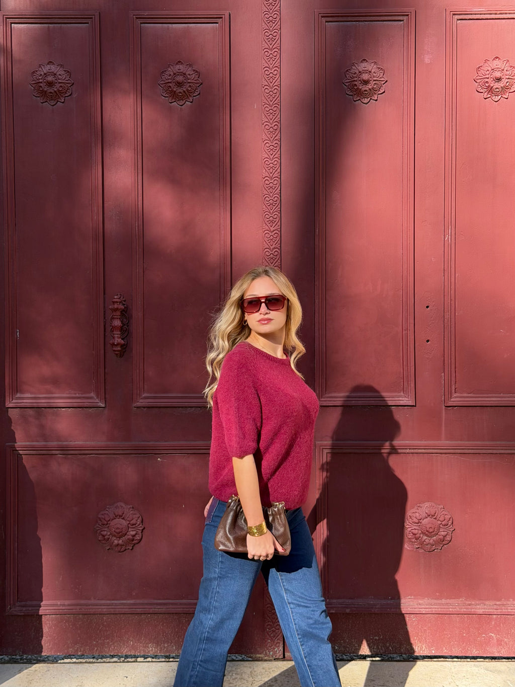 Pull manches courtes