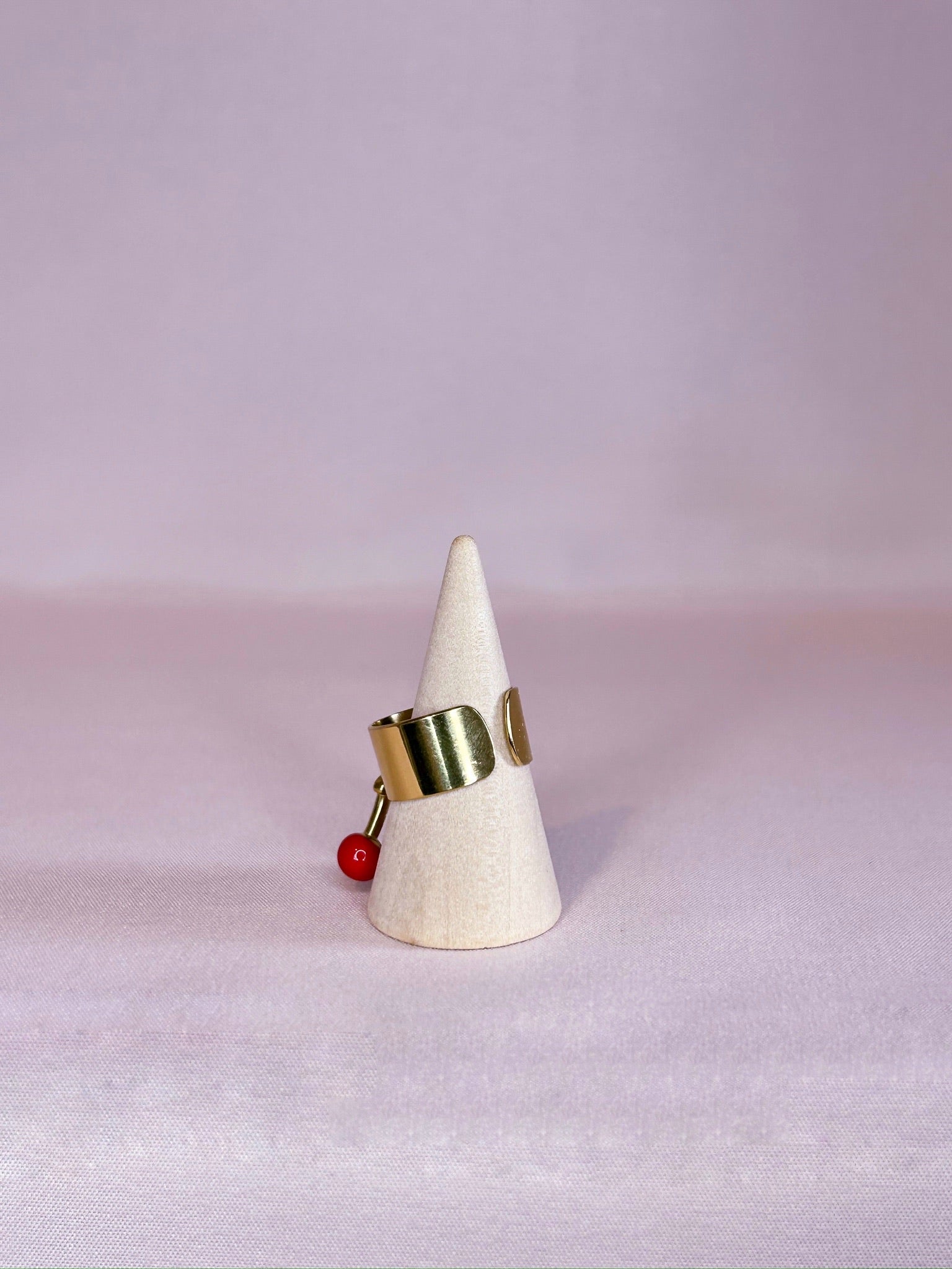Bague  cerise