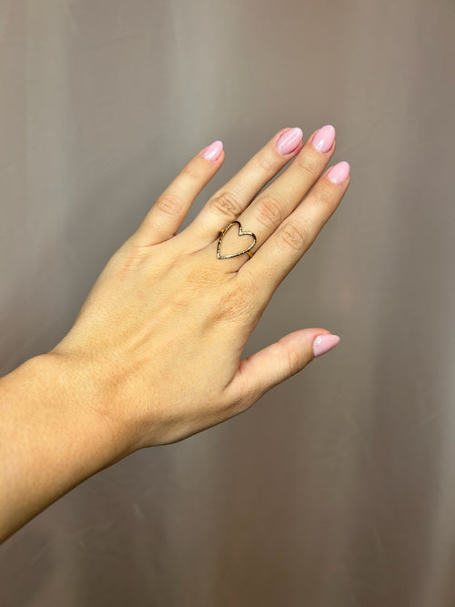 Bague coeur