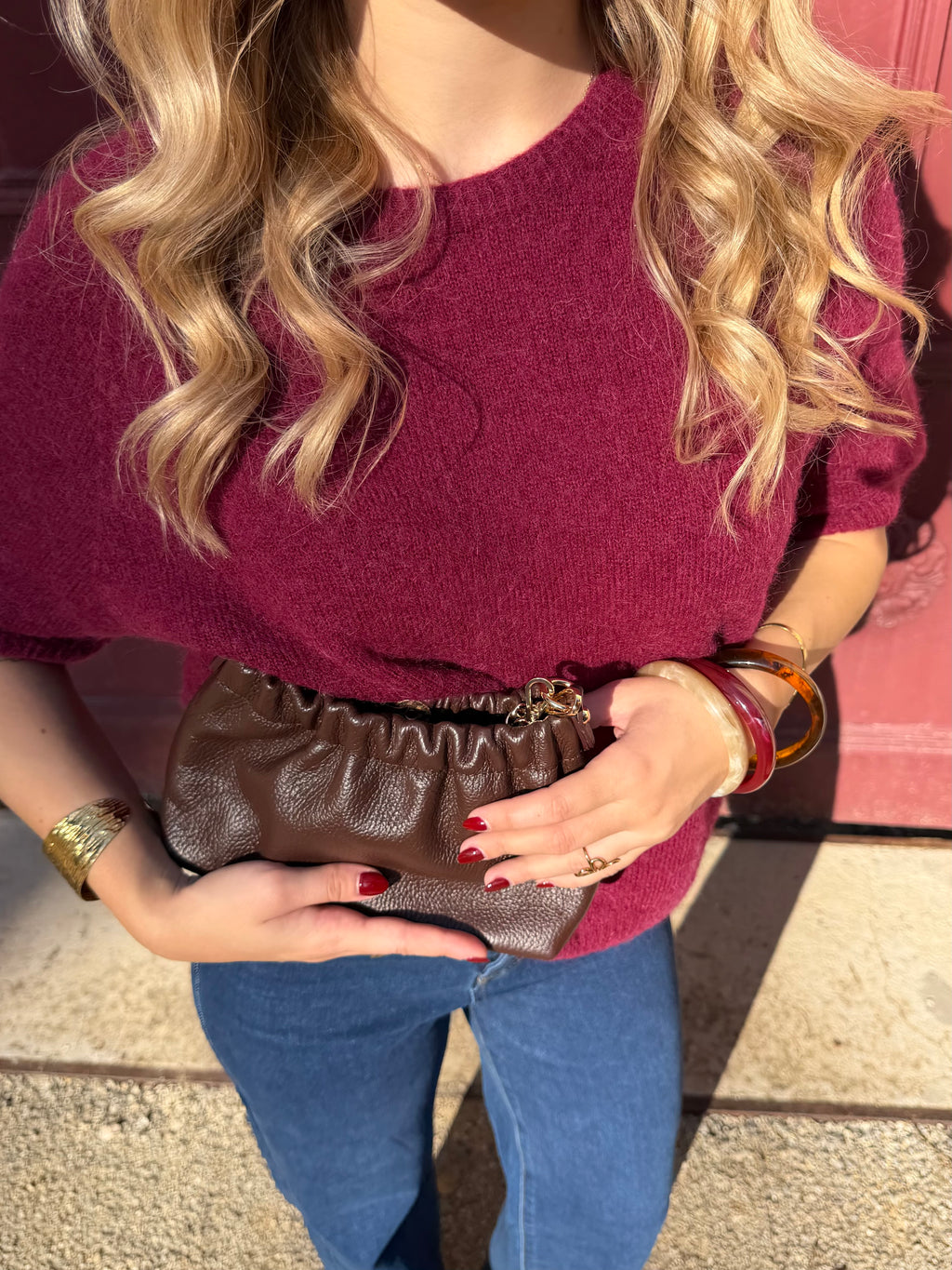 Pull manches courtes