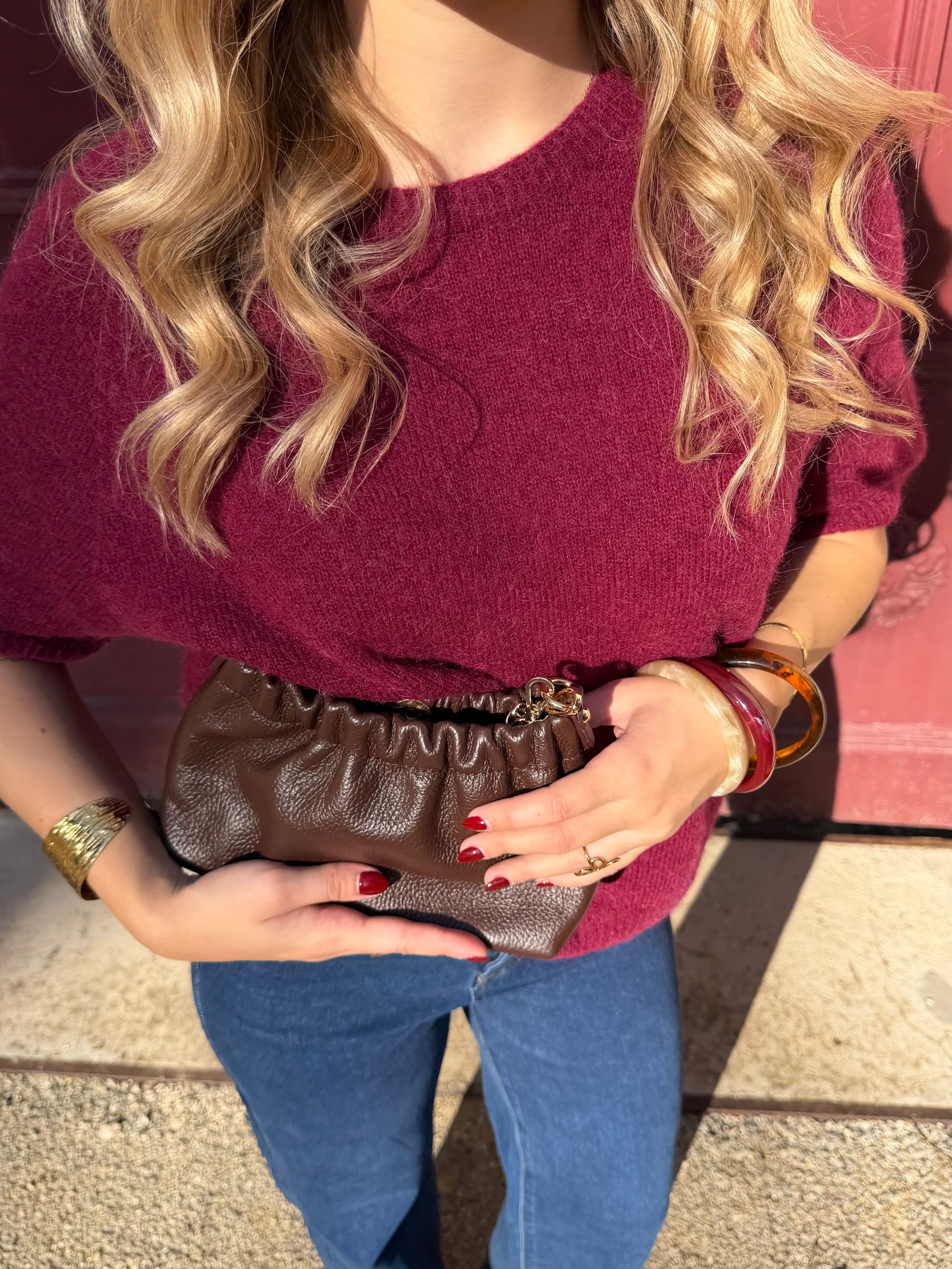 Pull manches courtes