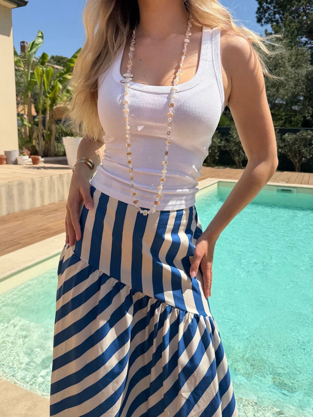Collier sautoir MYKONOS