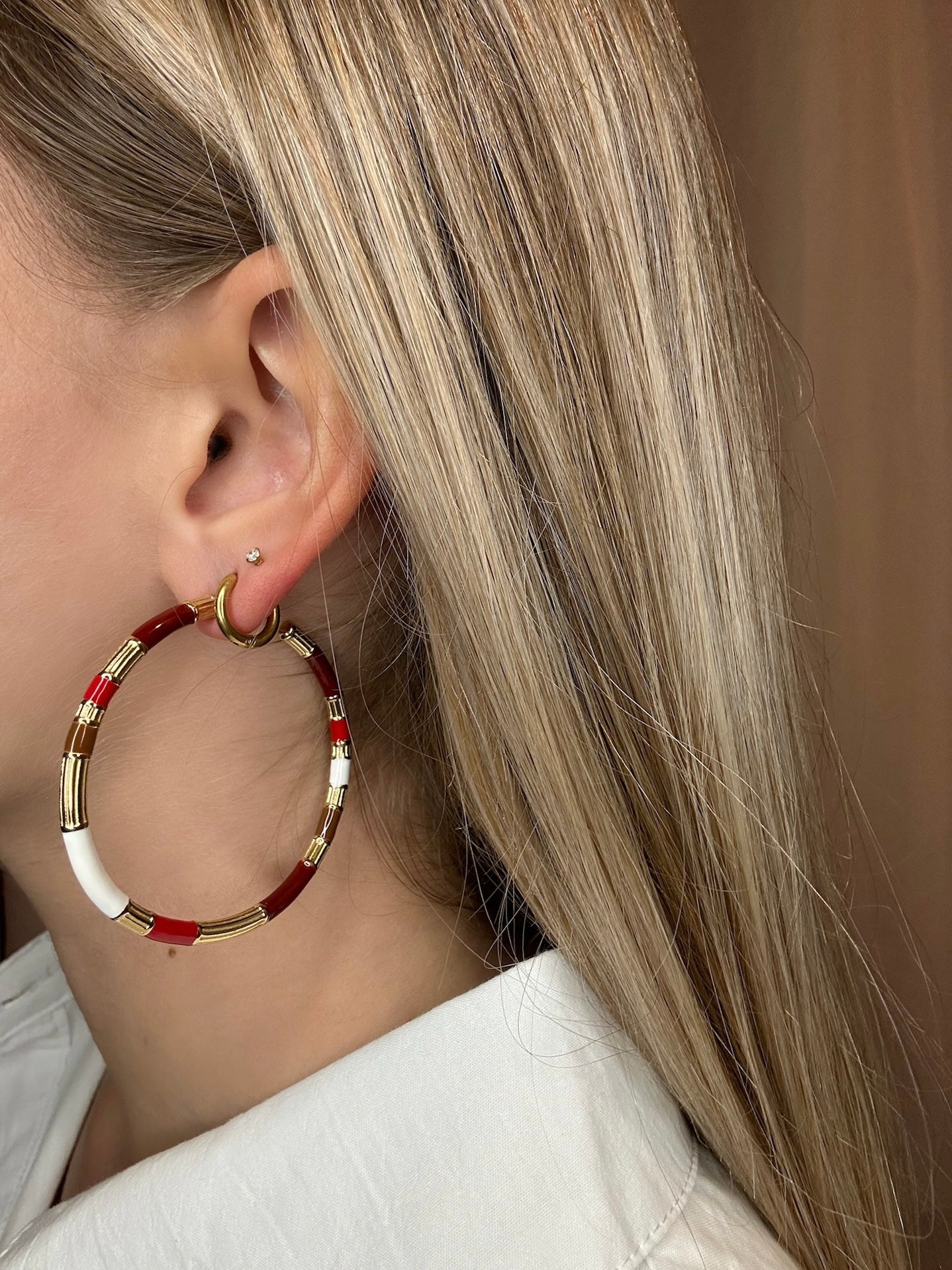 Boucles d'oreilles créoles