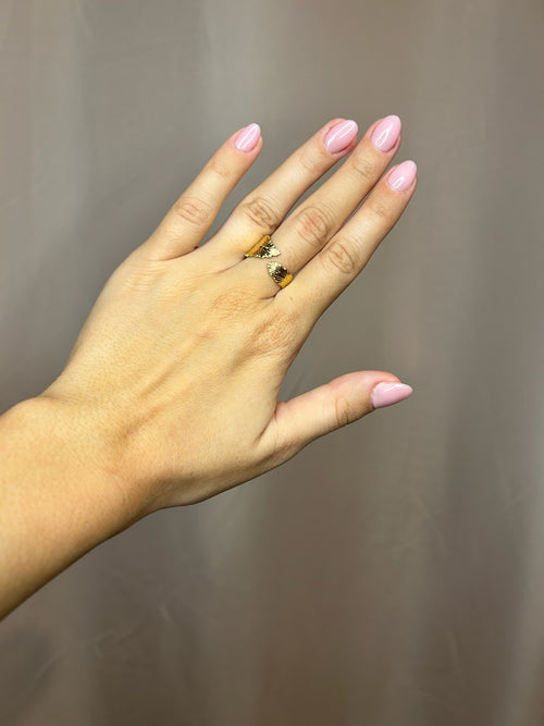 Bague Plume