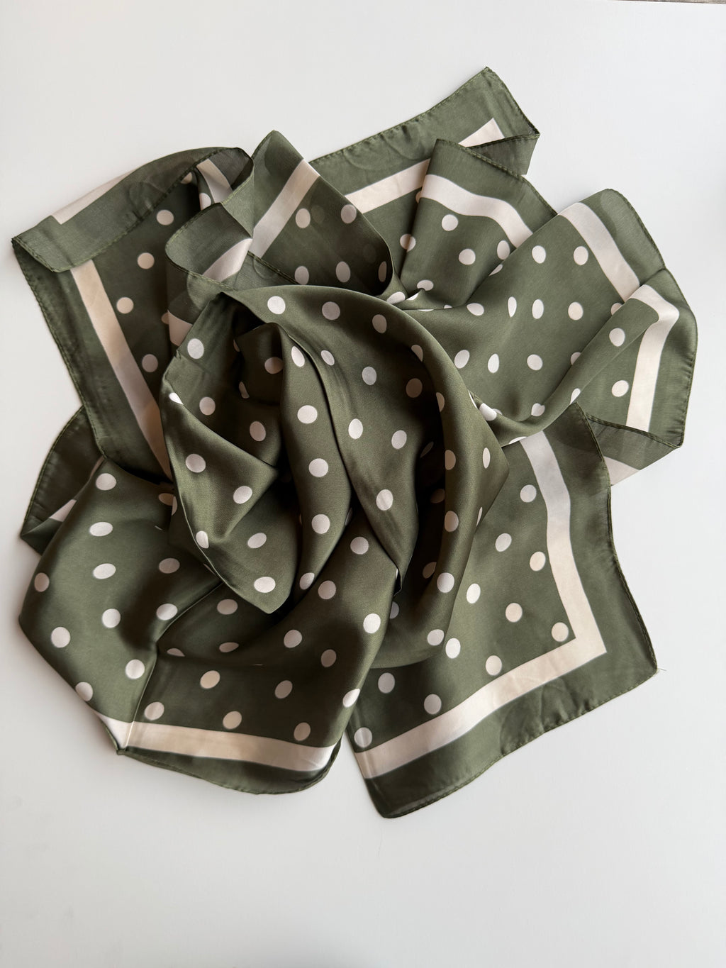 Foulard pois XL