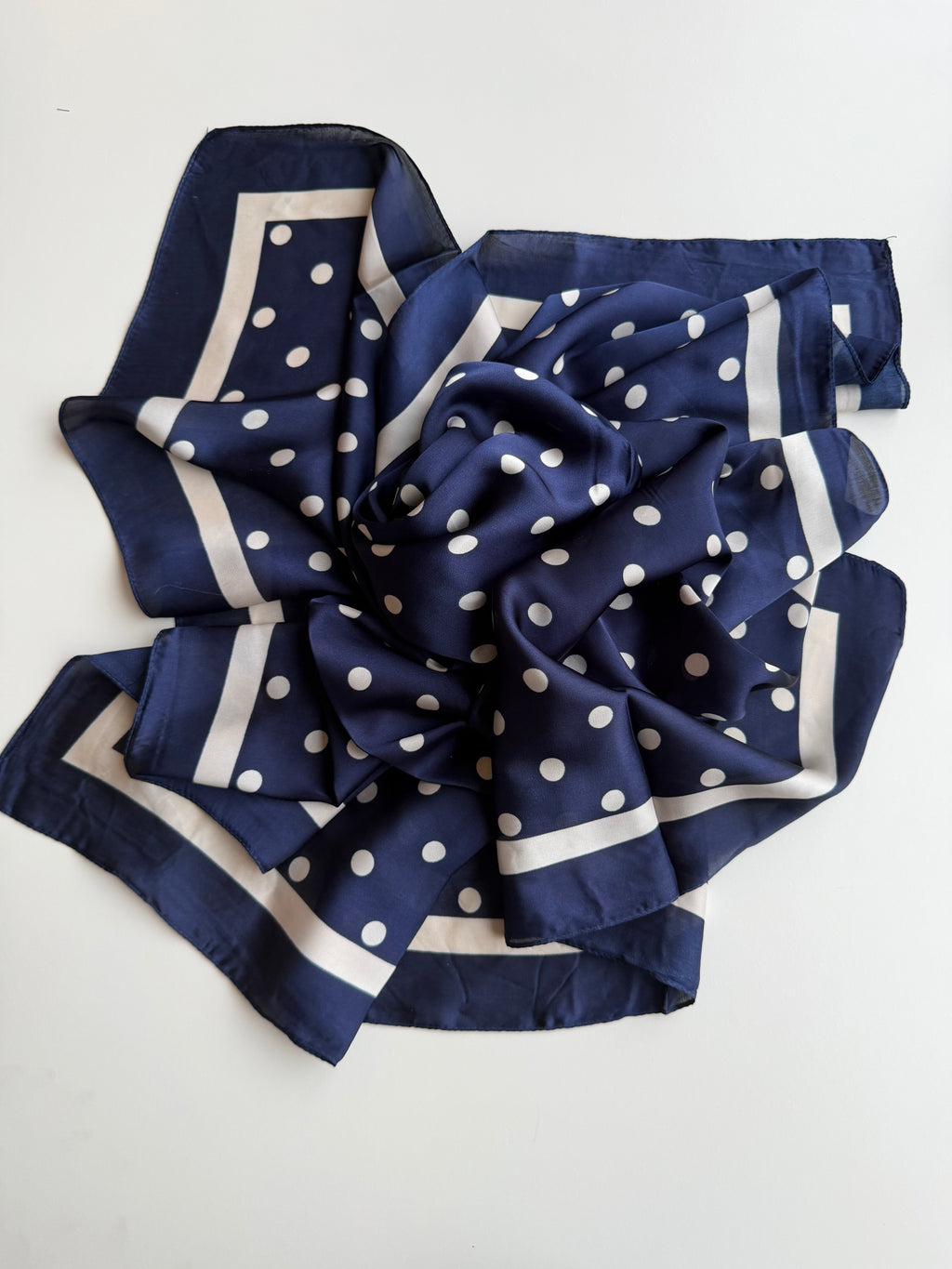 Foulard pois XL