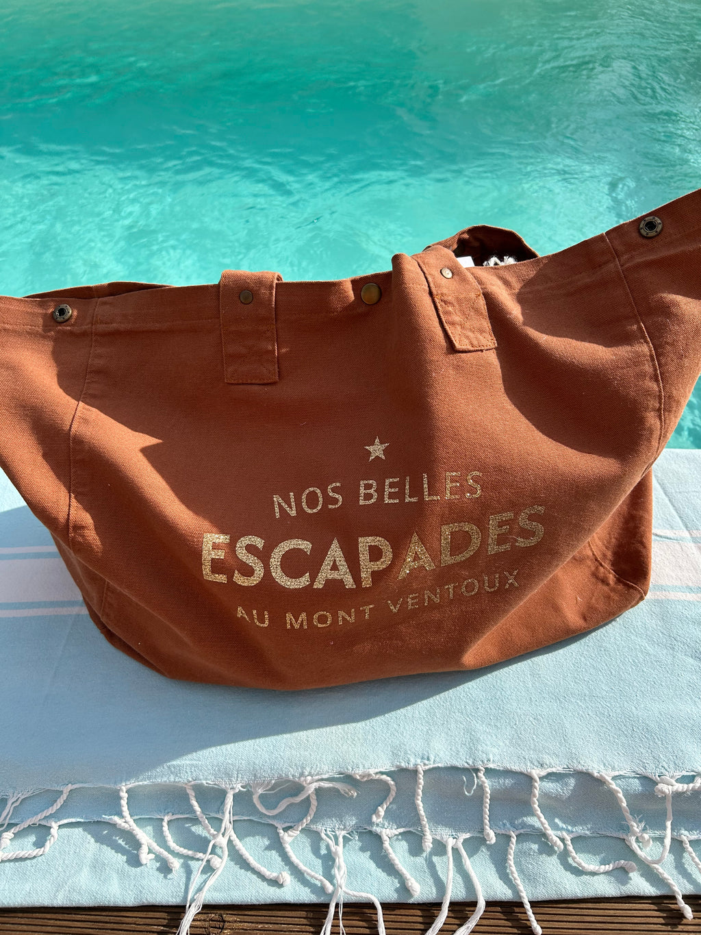 Sac cabas " Nos belles escapades au Mont Ventoux"