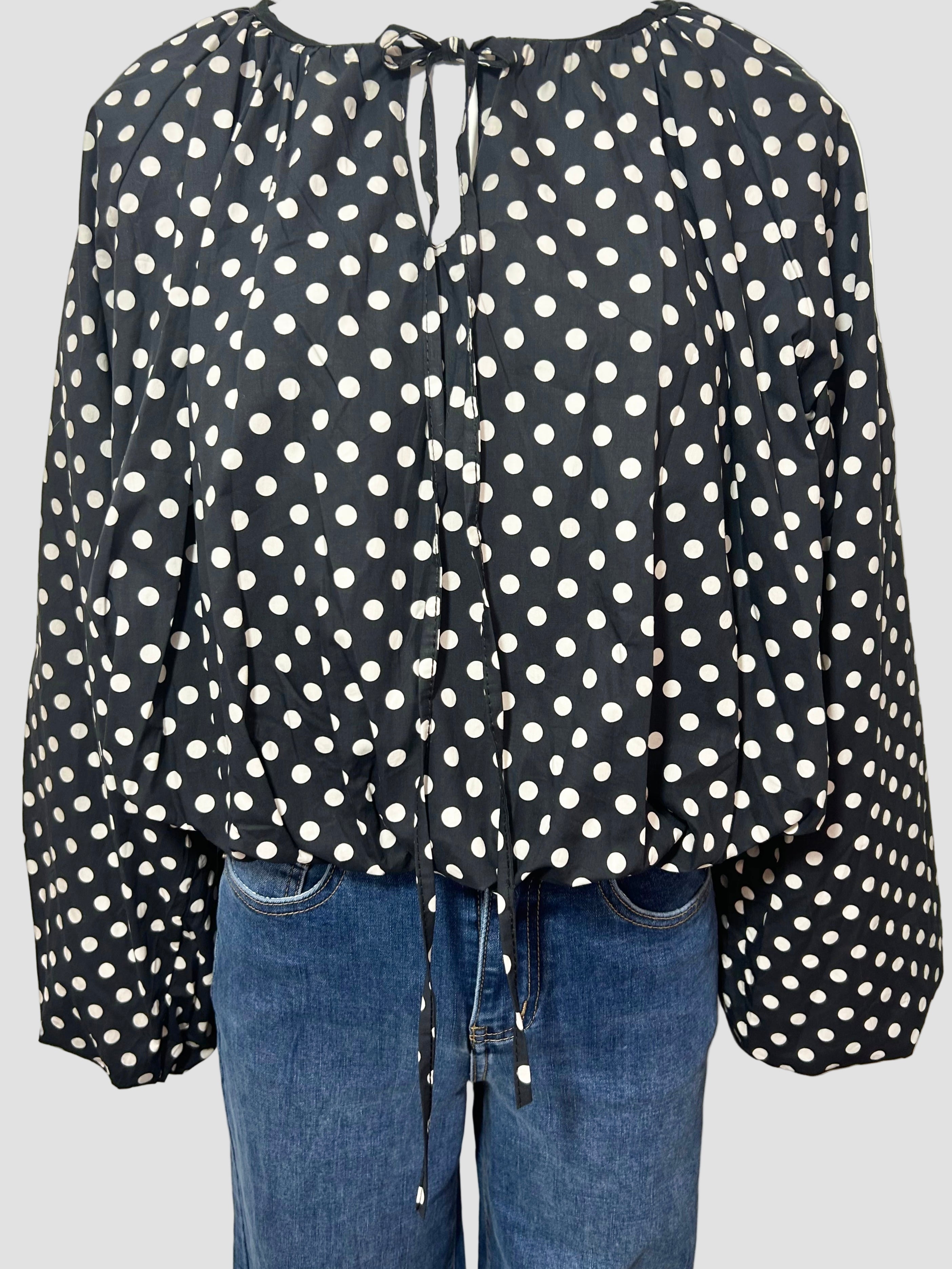 Blouse à pois