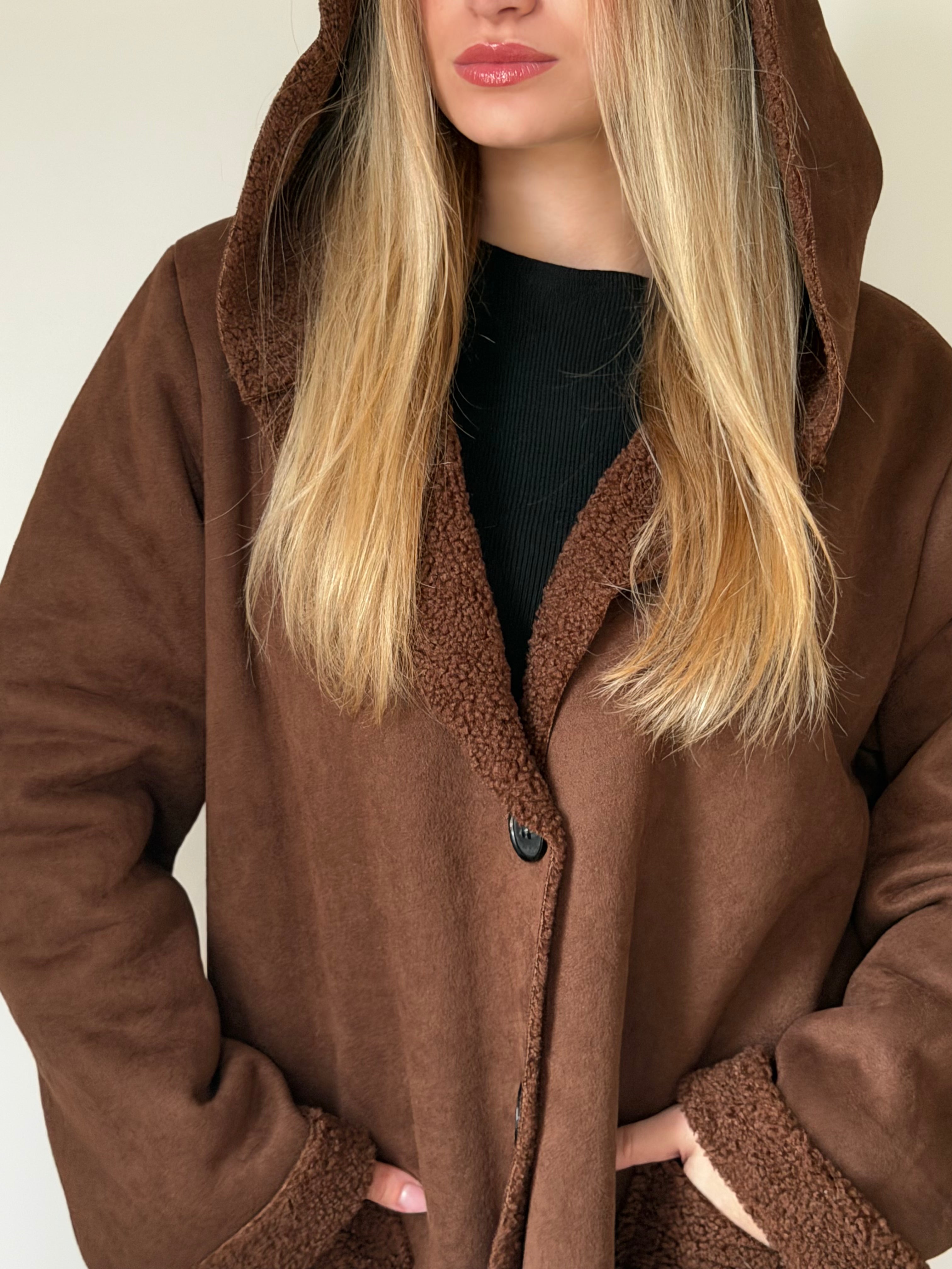Manteau chocolat