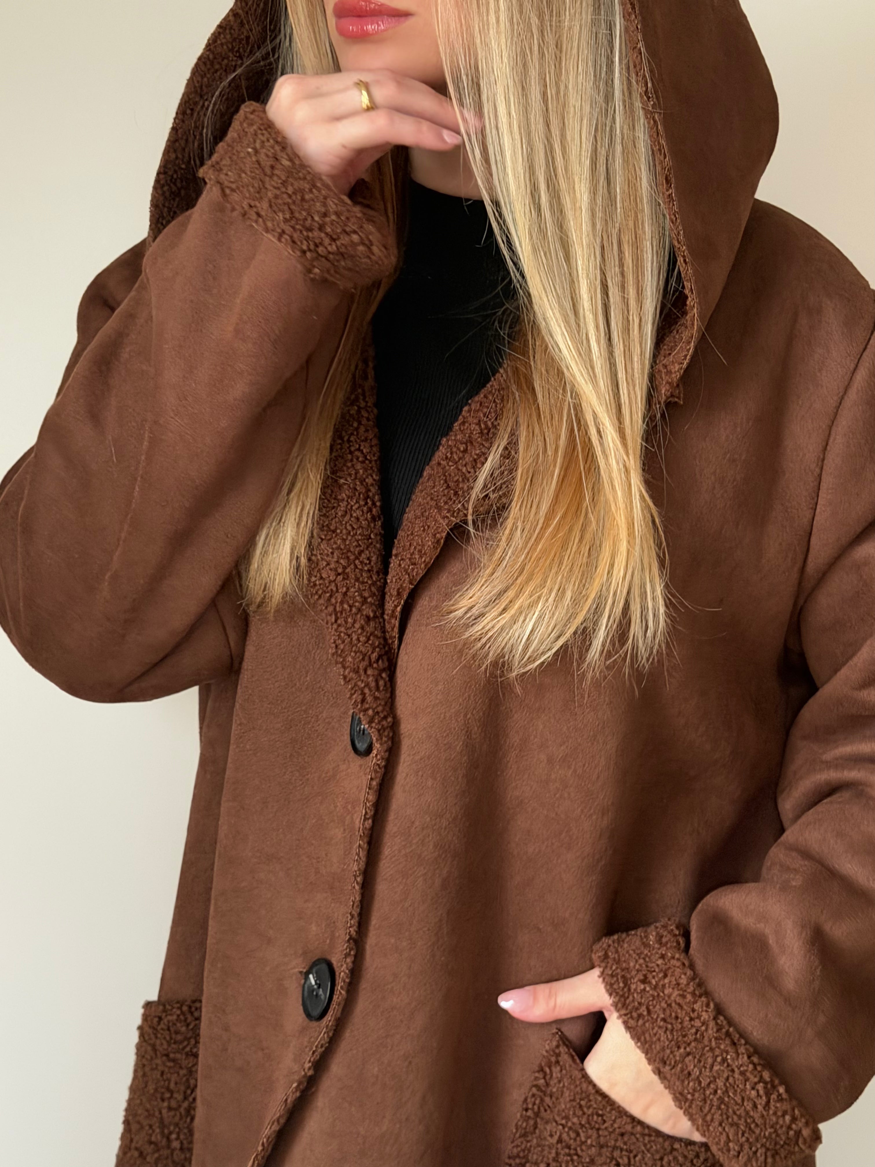 Manteau chocolat
