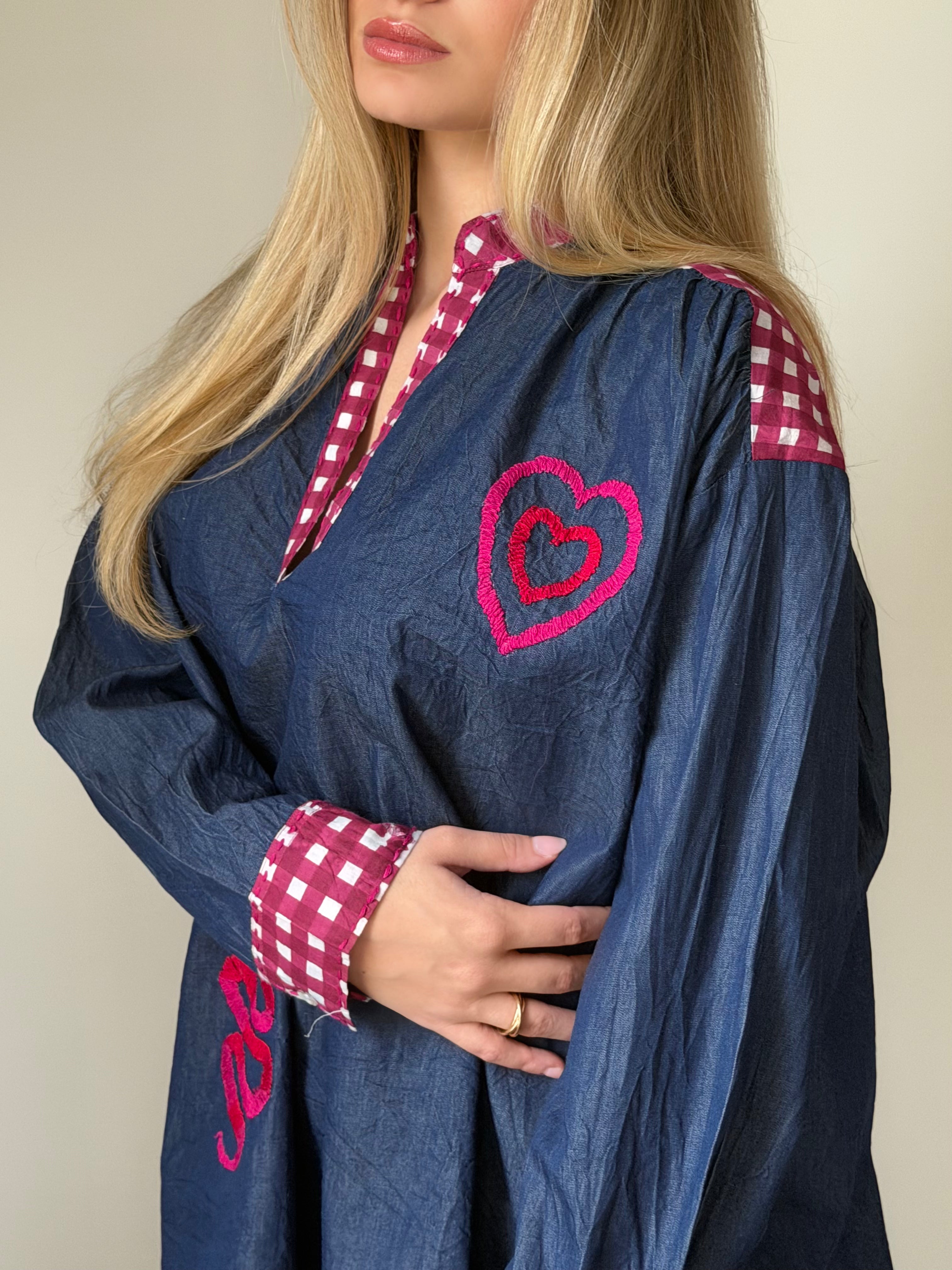 Blouse en jean CLARA