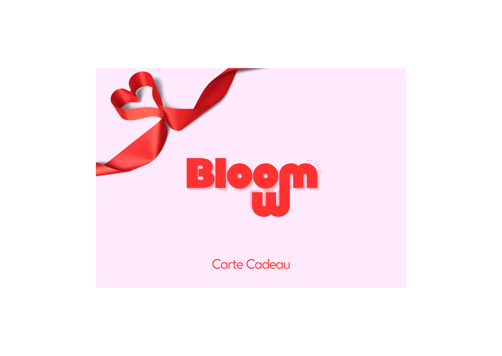 Carte cadeau bloom