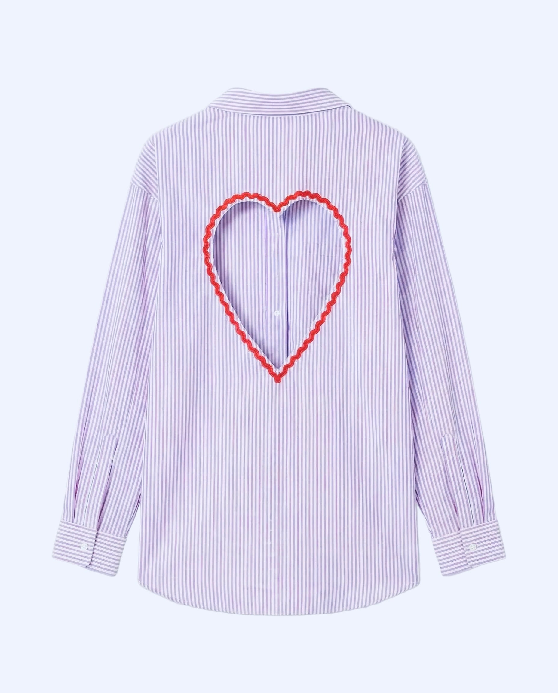 Chemise dos nu coeur