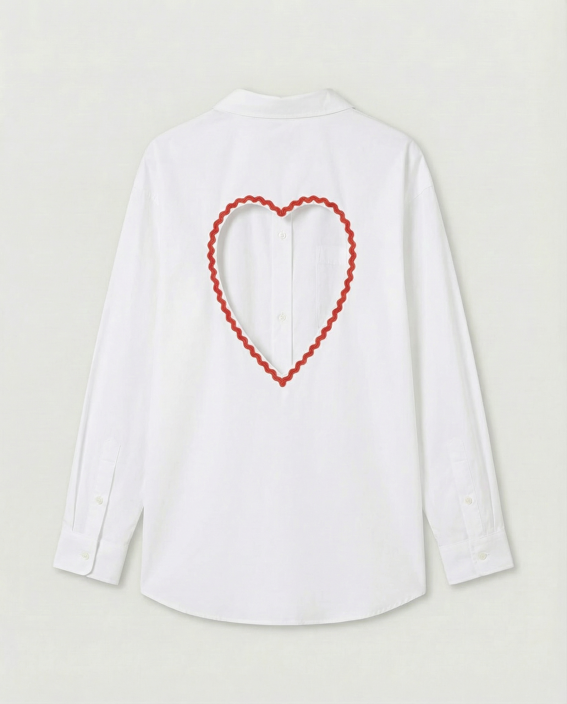 Chemise dos nu coeur