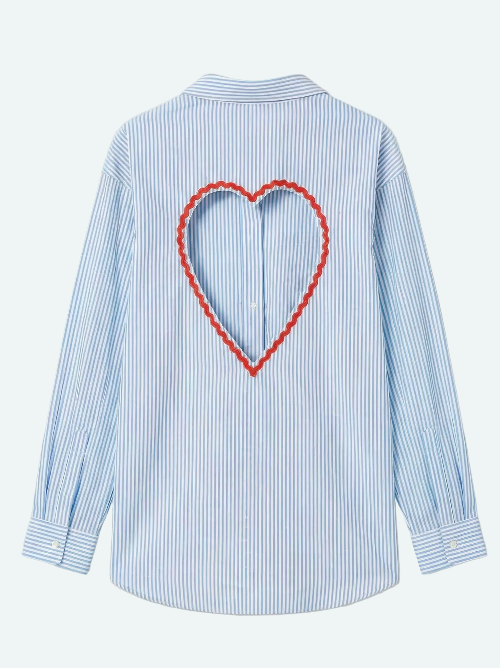 Chemise dos nu coeur