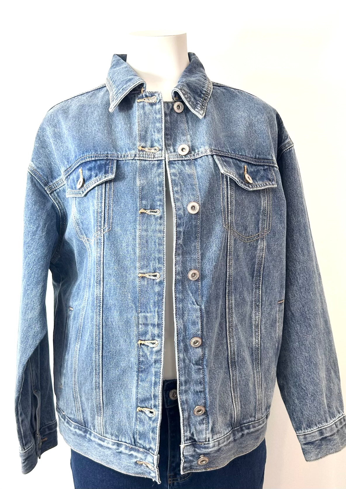 Veste en jean LOVE