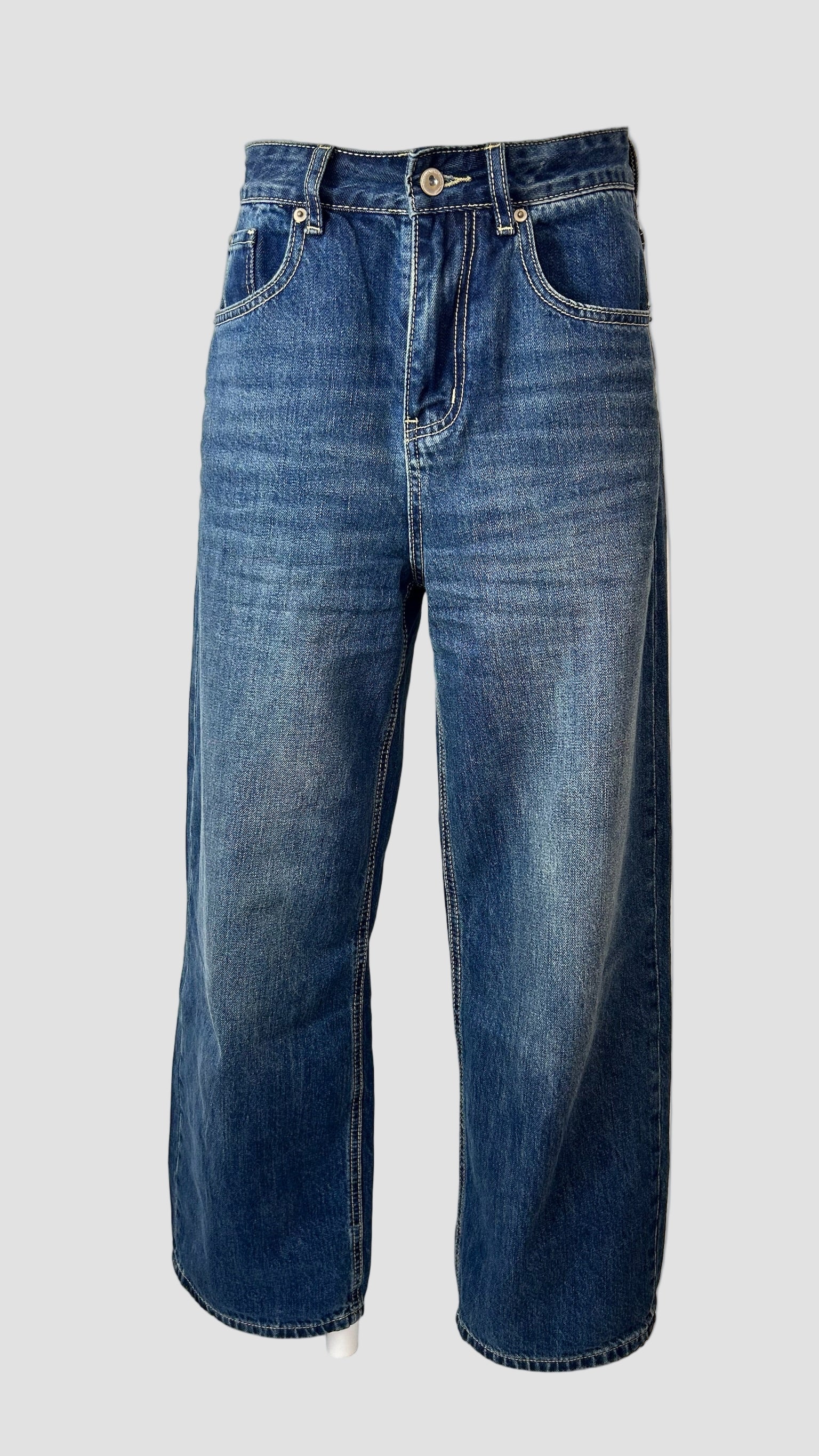 Jean avec patch coeur