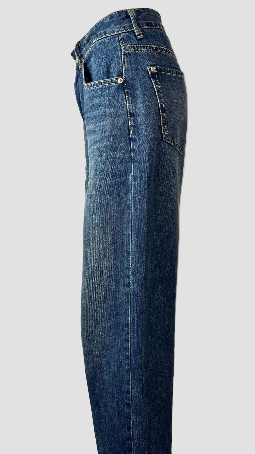 Jean avec patch coeur