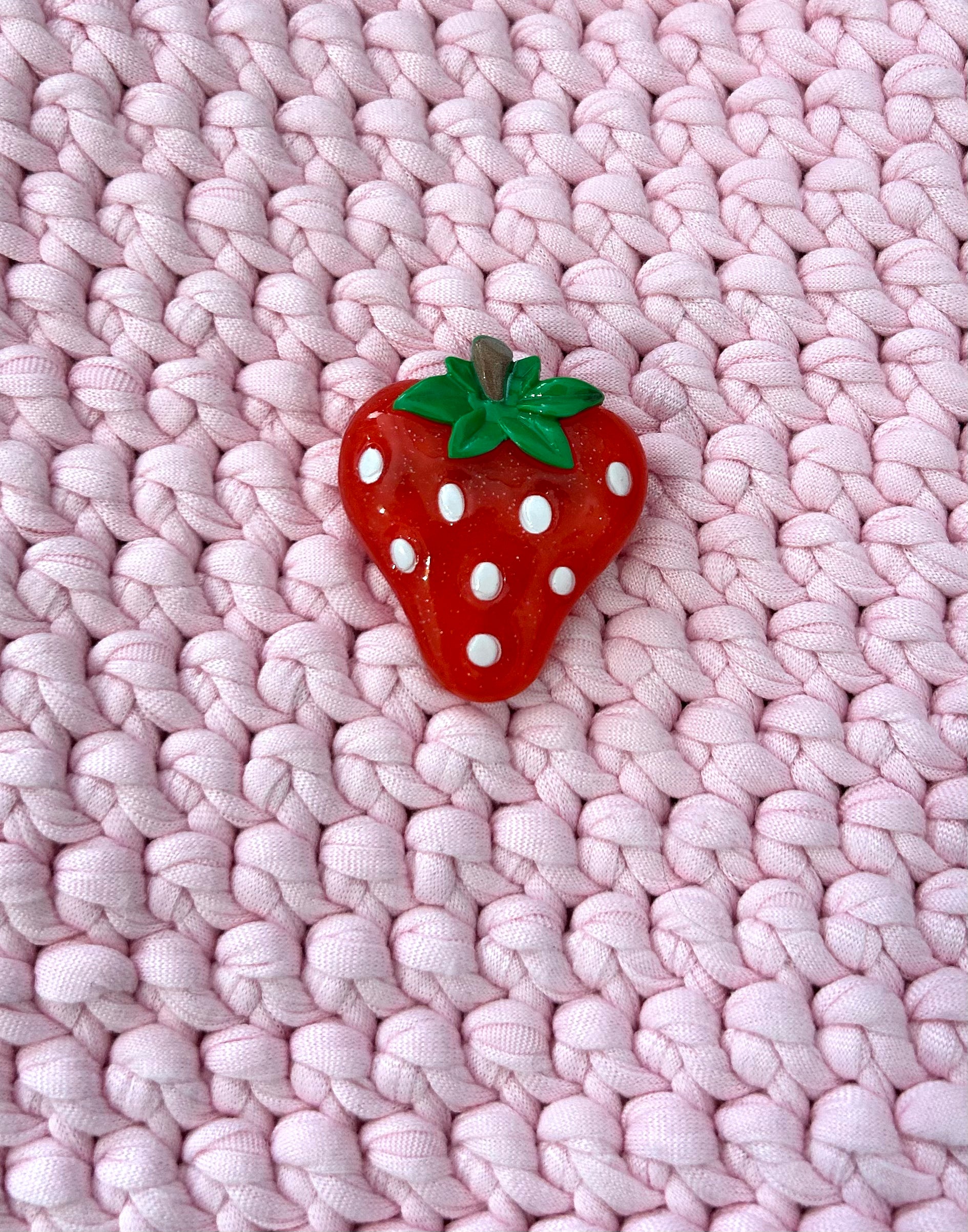 Broche fraise