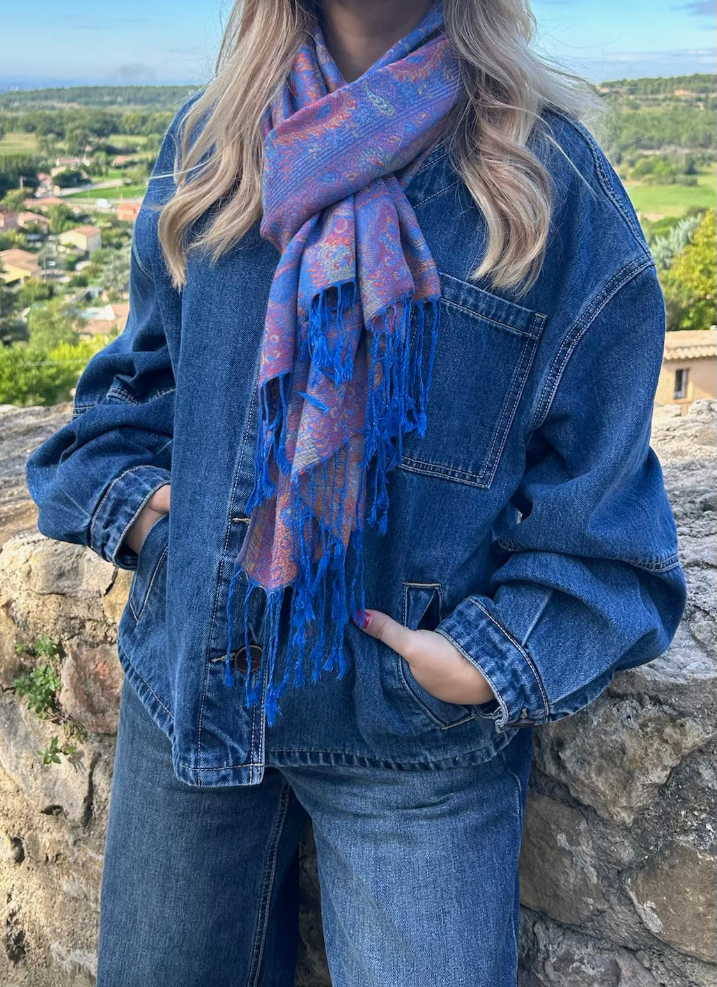 Veste en jean