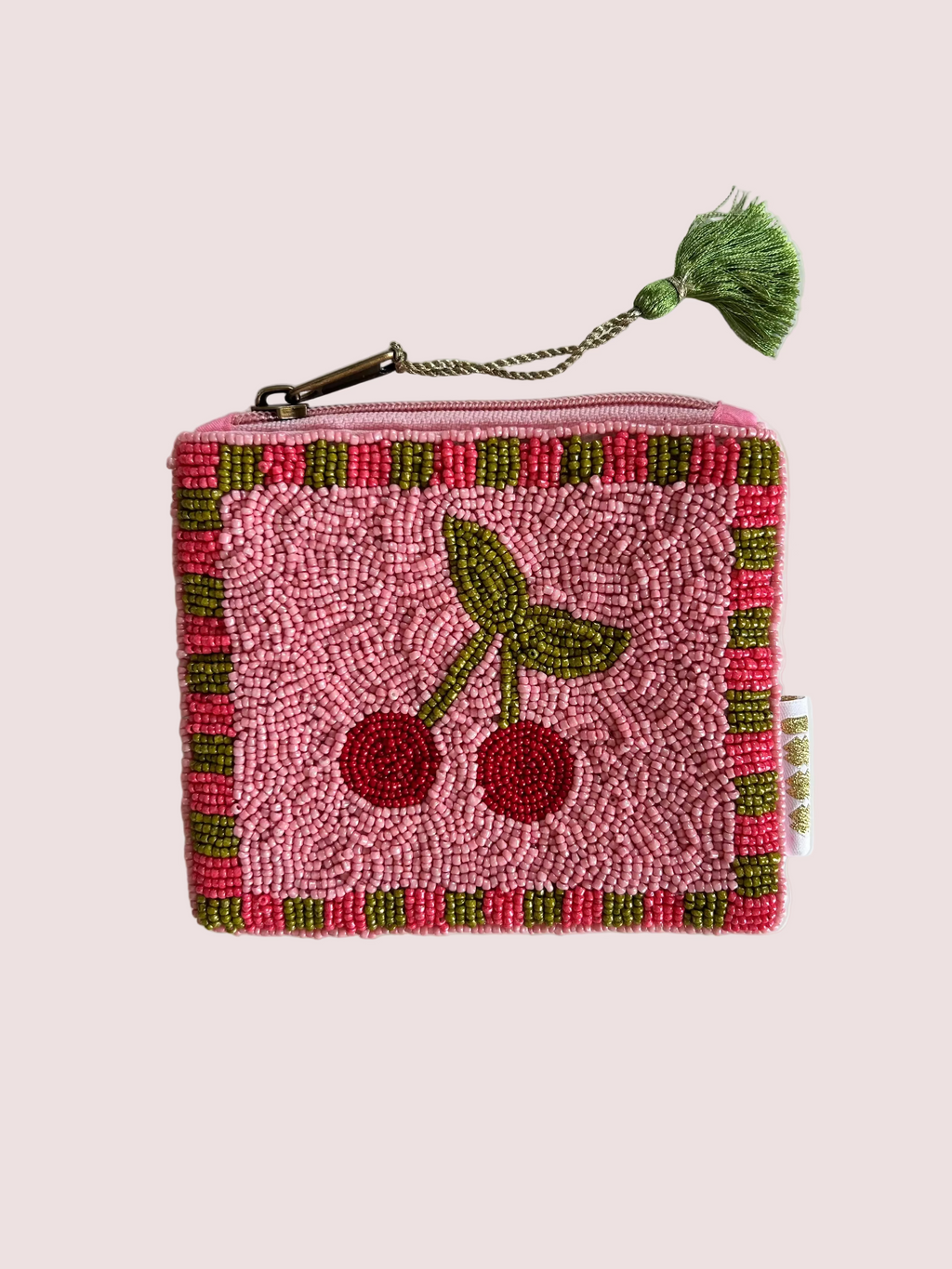 pochette tissée en perles