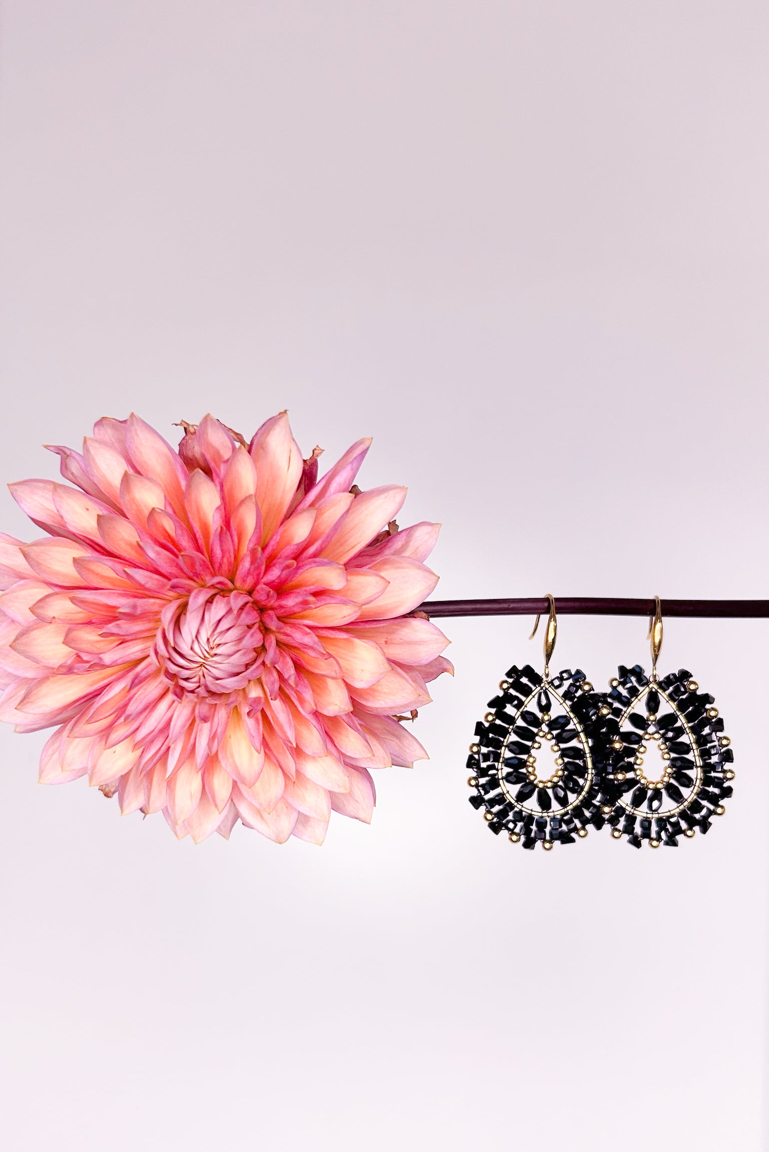 Boucles d'oreilles en perles