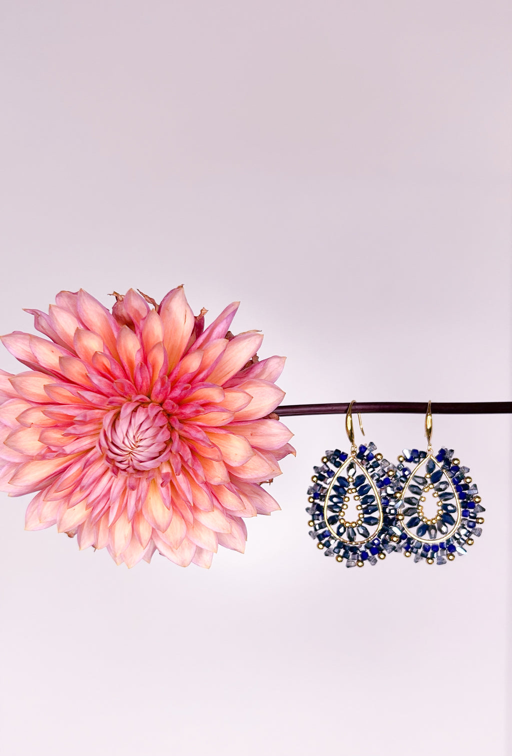 Boucles d'oreilles en perles