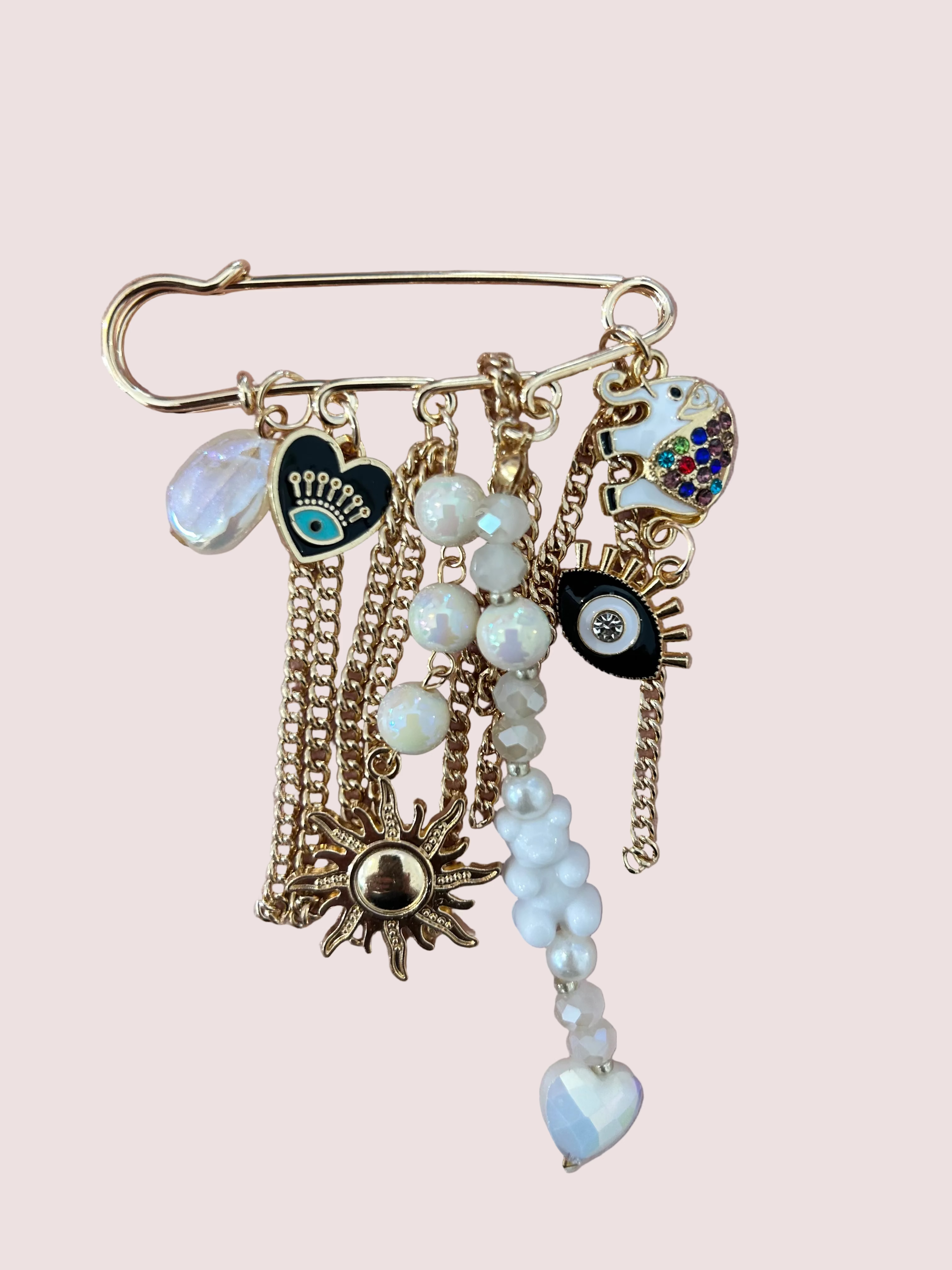 Broche breloques