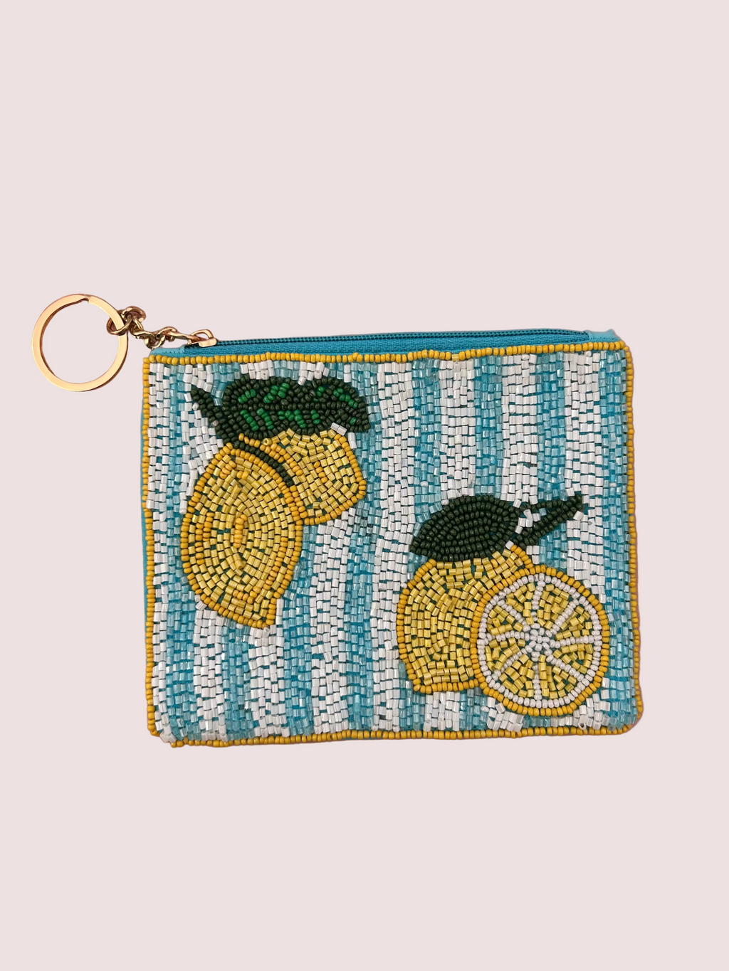 pochette tissée en perles