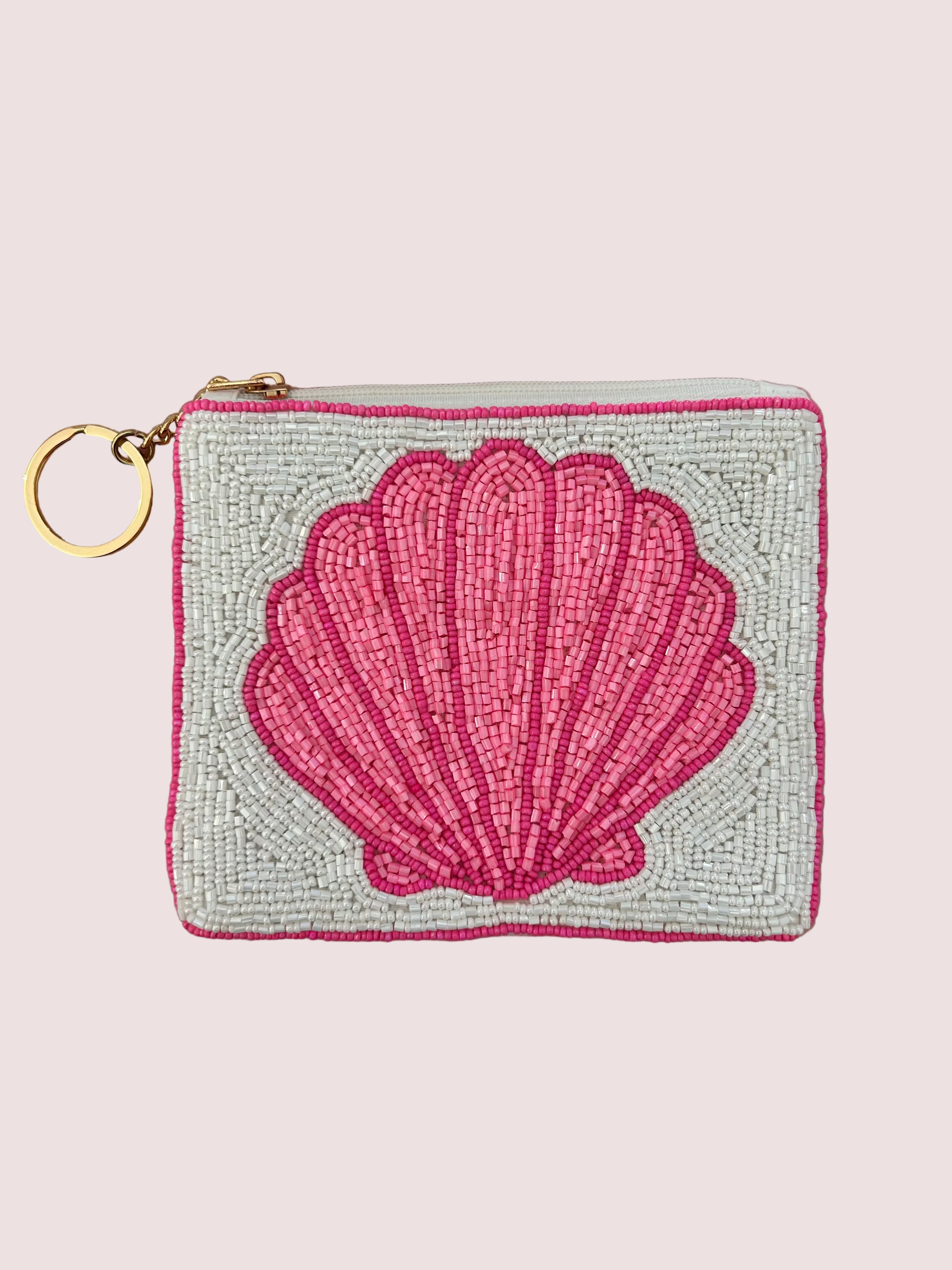 pochette tissée en perles