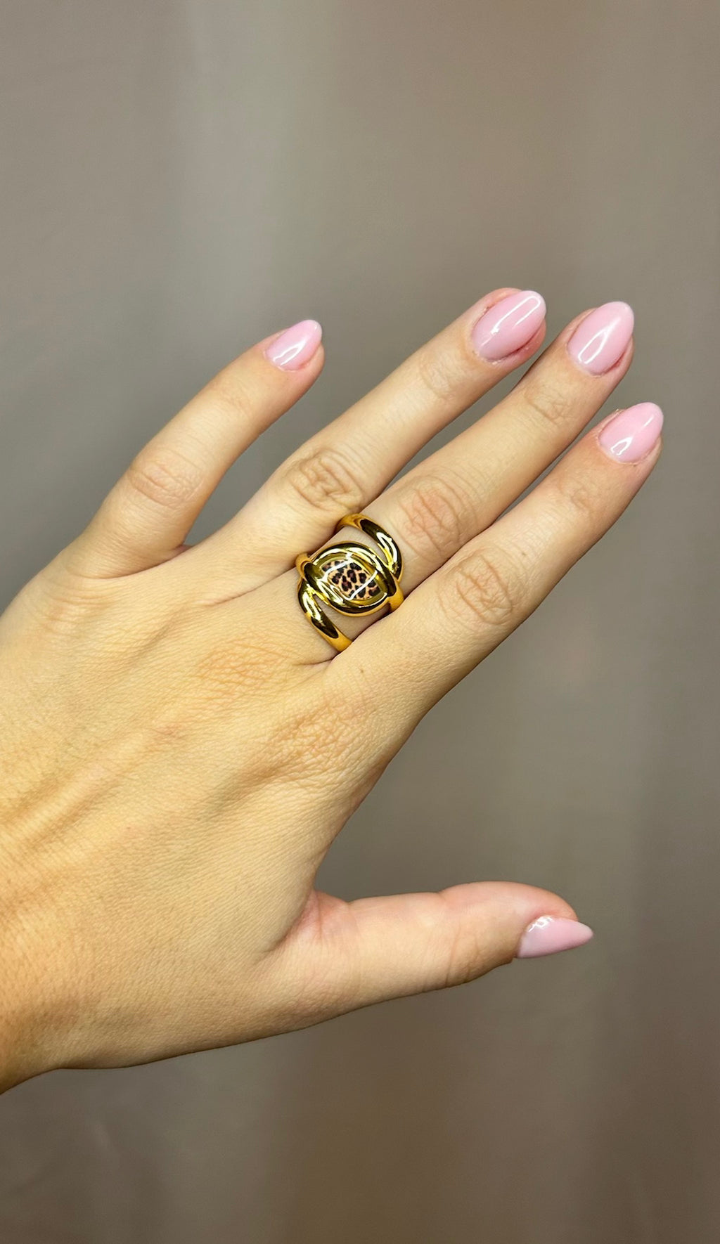 Bague léopard