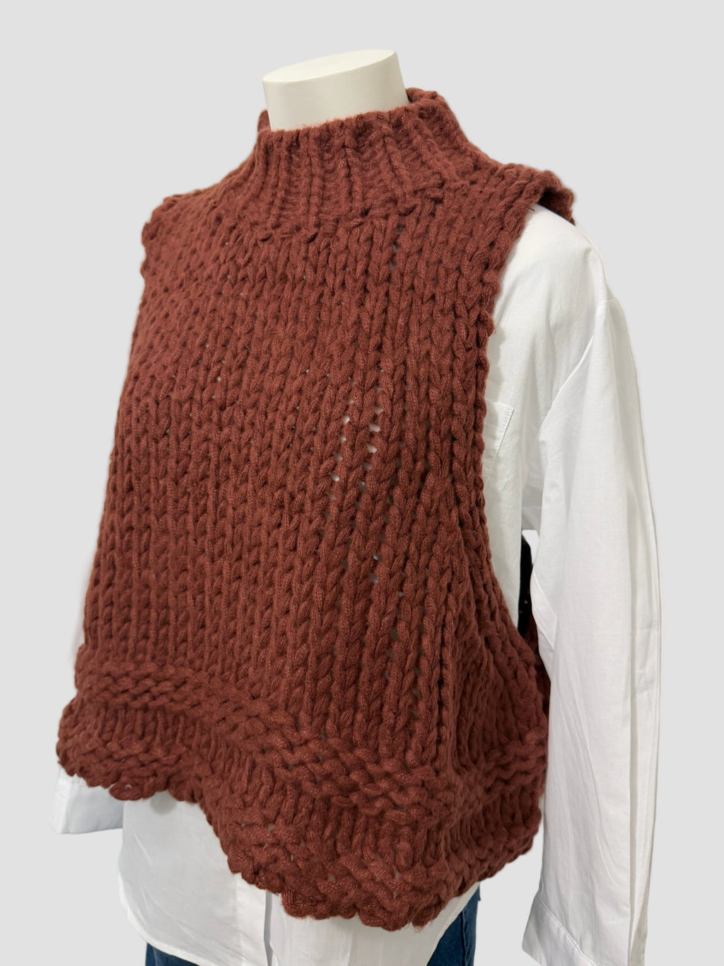 Pull sans manches