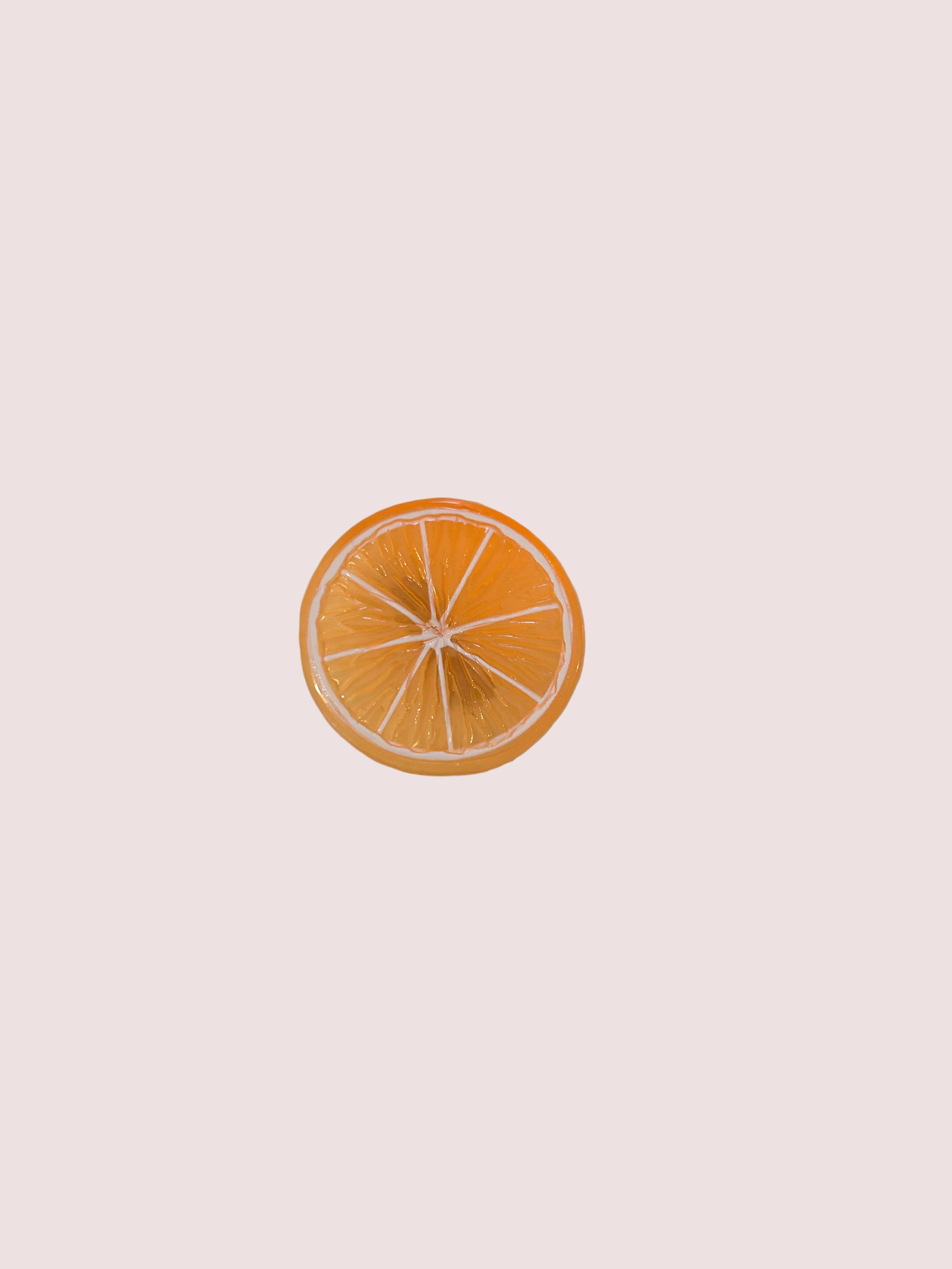 Broche citron ou orange