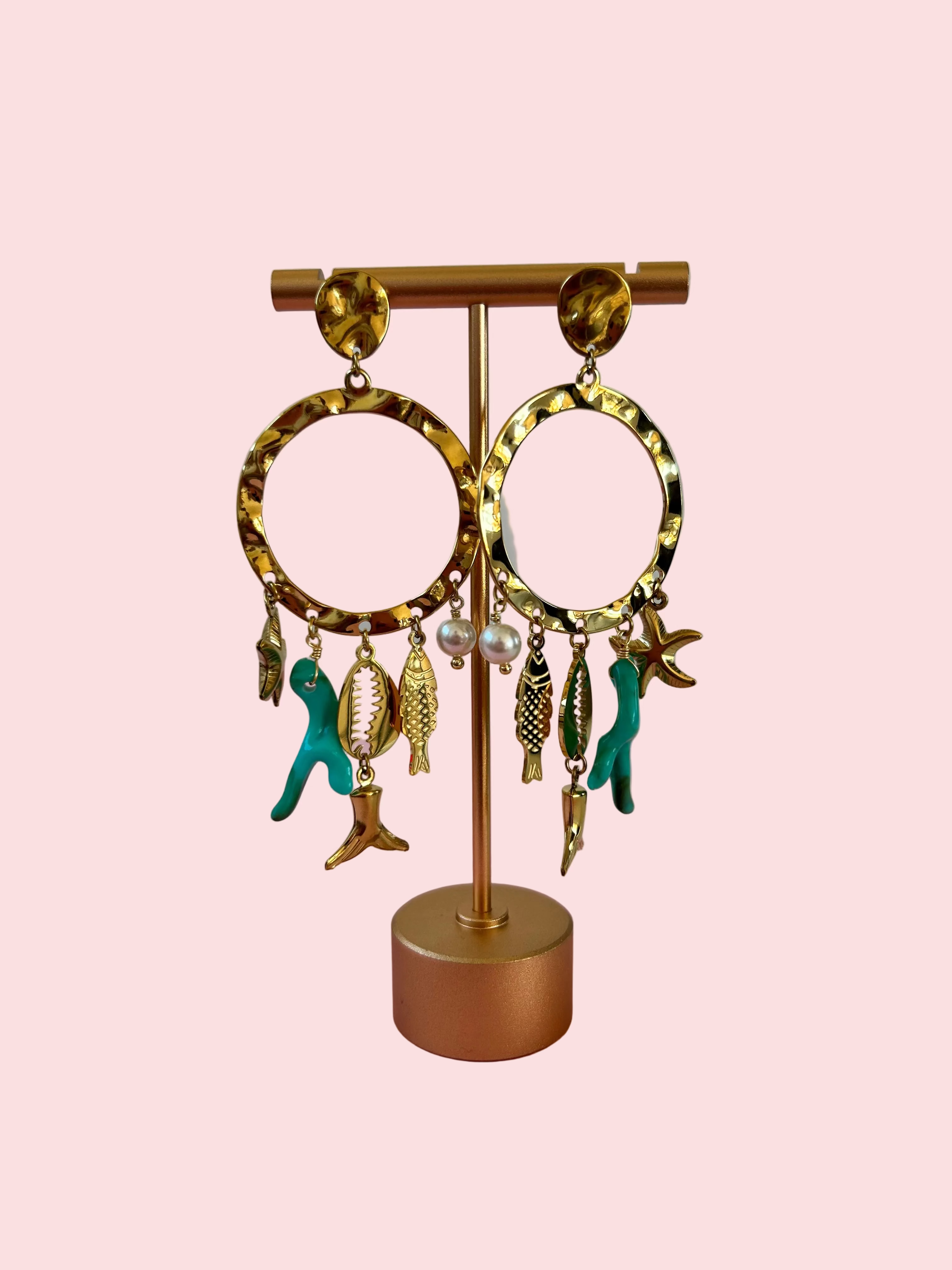 Boucles d'oreilles pendantes