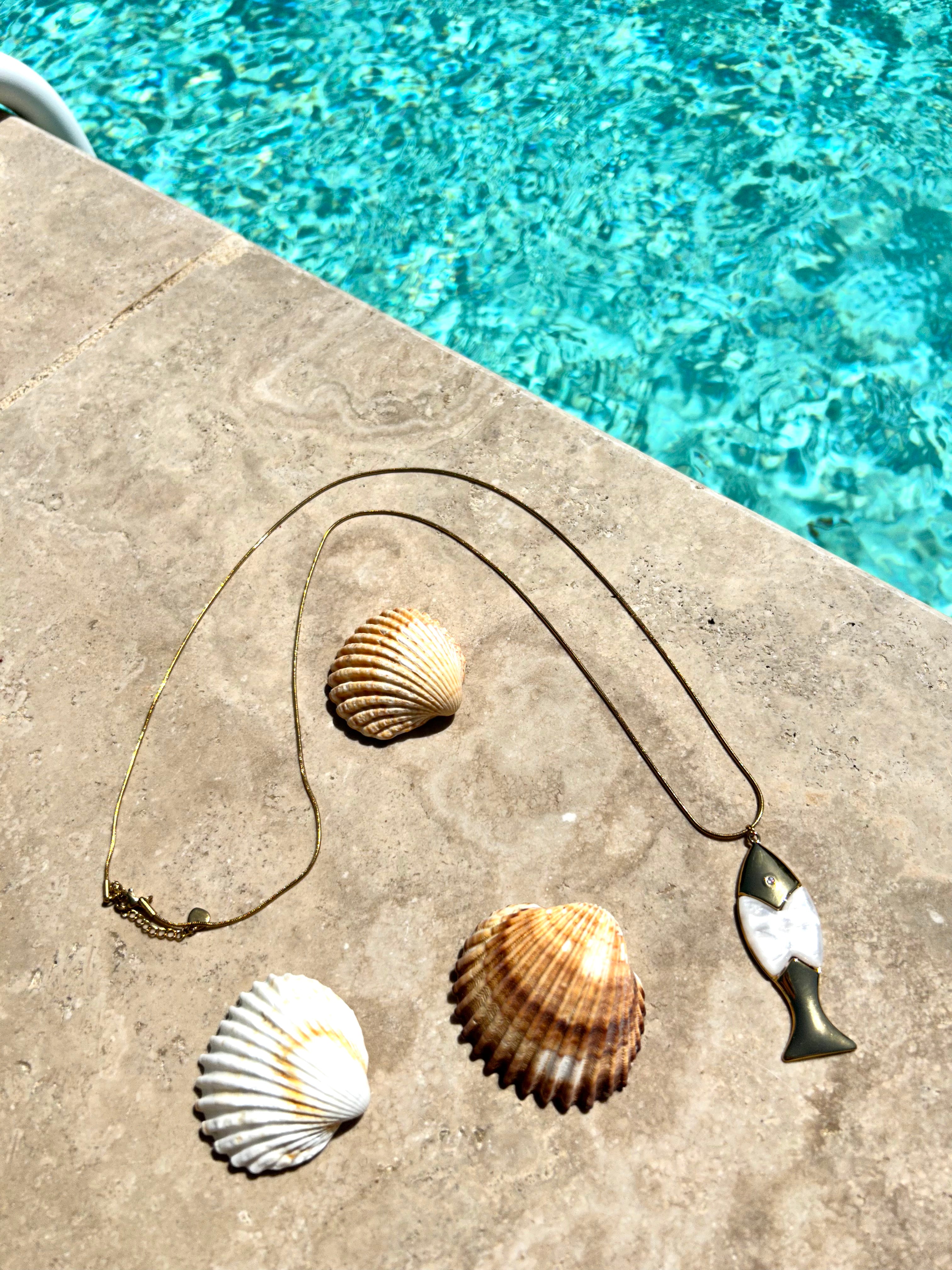 Collier sautoir GOLDFISH