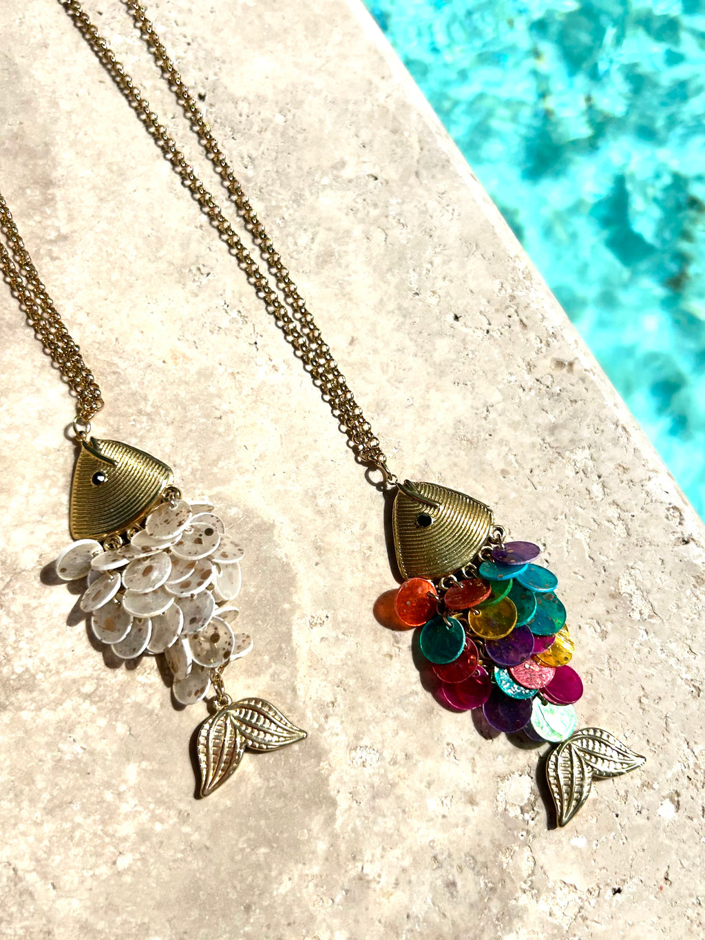 Collier sautoir SPLASH