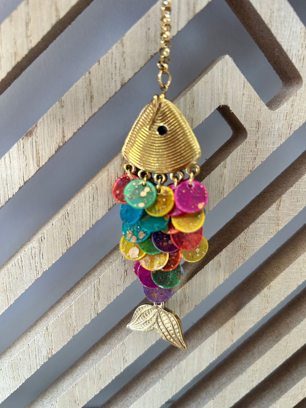 Collier sautoir SPLASH