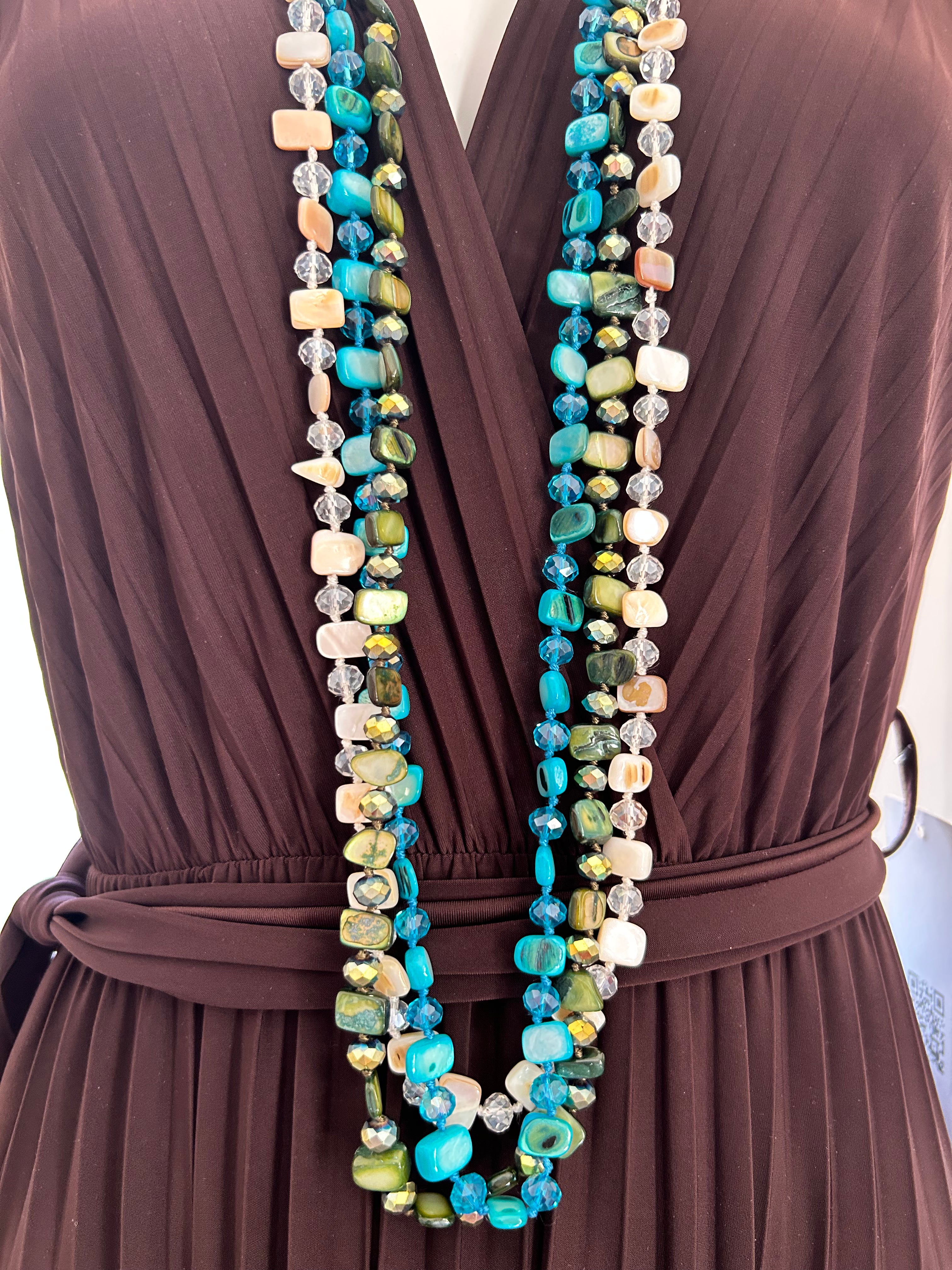 Collier sautoir MYKONOS